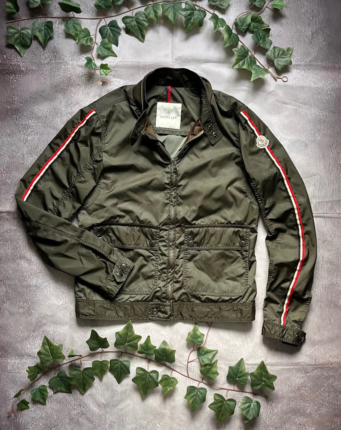 Moncler Lalay Bomber Jacket Size 1 (Small) [ÄKTA]