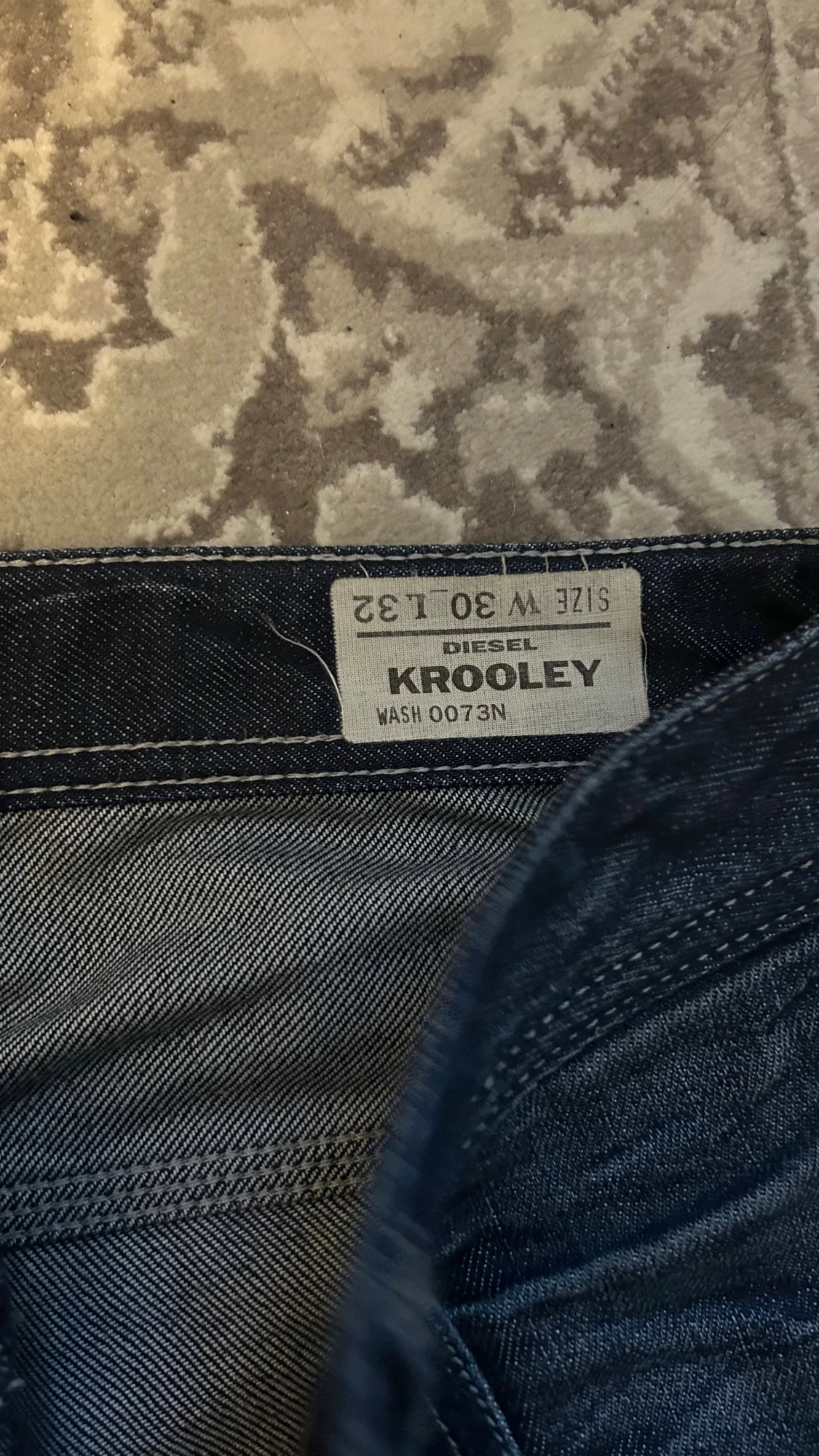 Diesel Krooley jeans mörkblå W30 L32 - 3