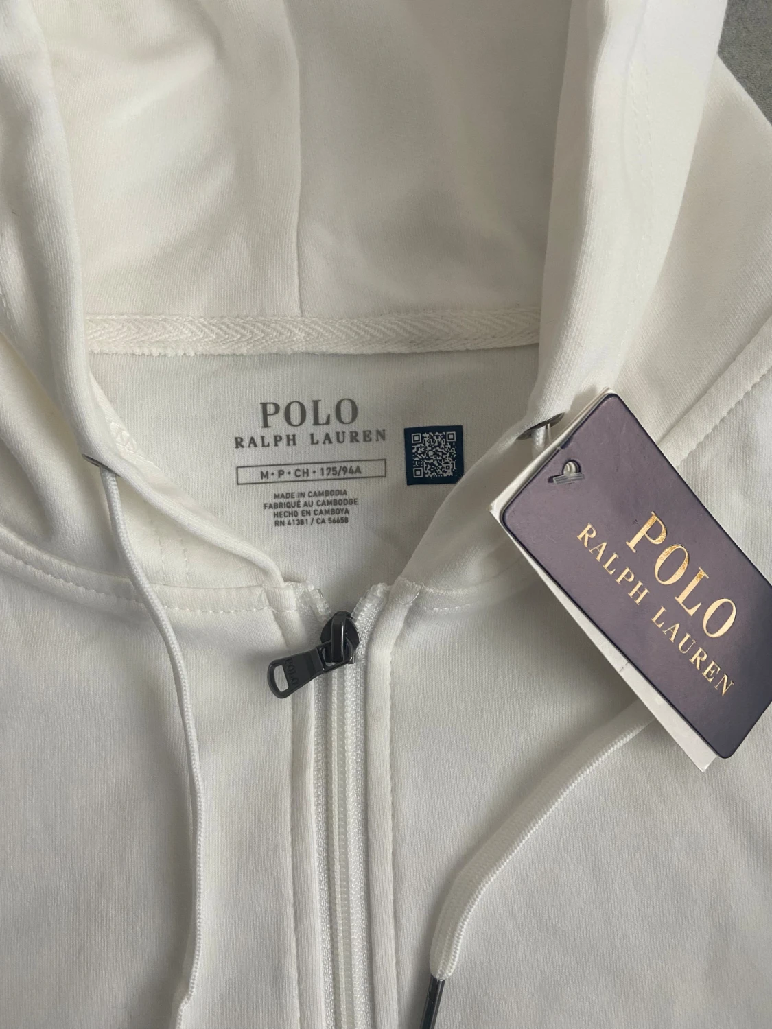 Vit hoodie från Polo Ralph Lauren - 1