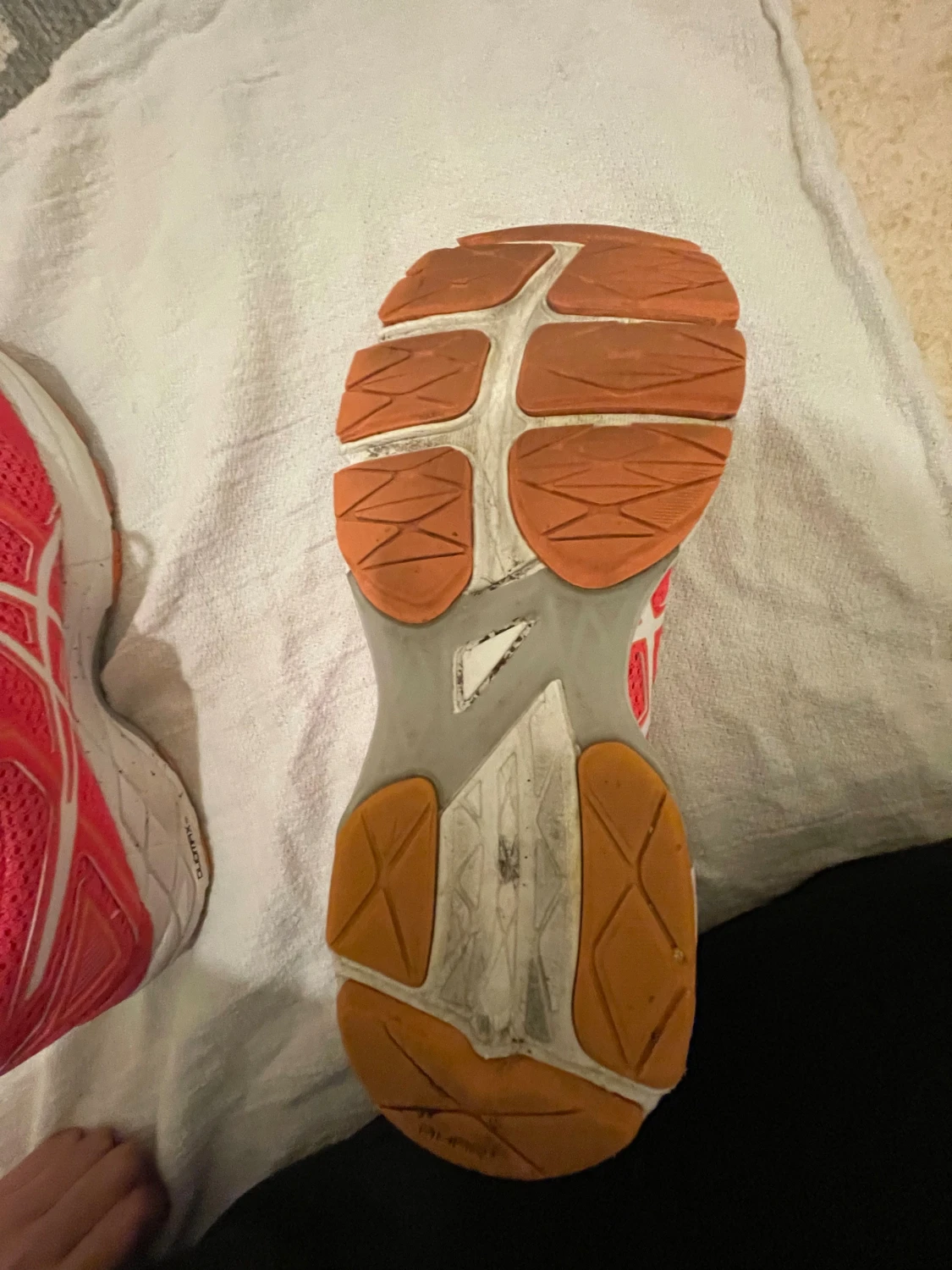 Asics rosa träningssneakers - 4