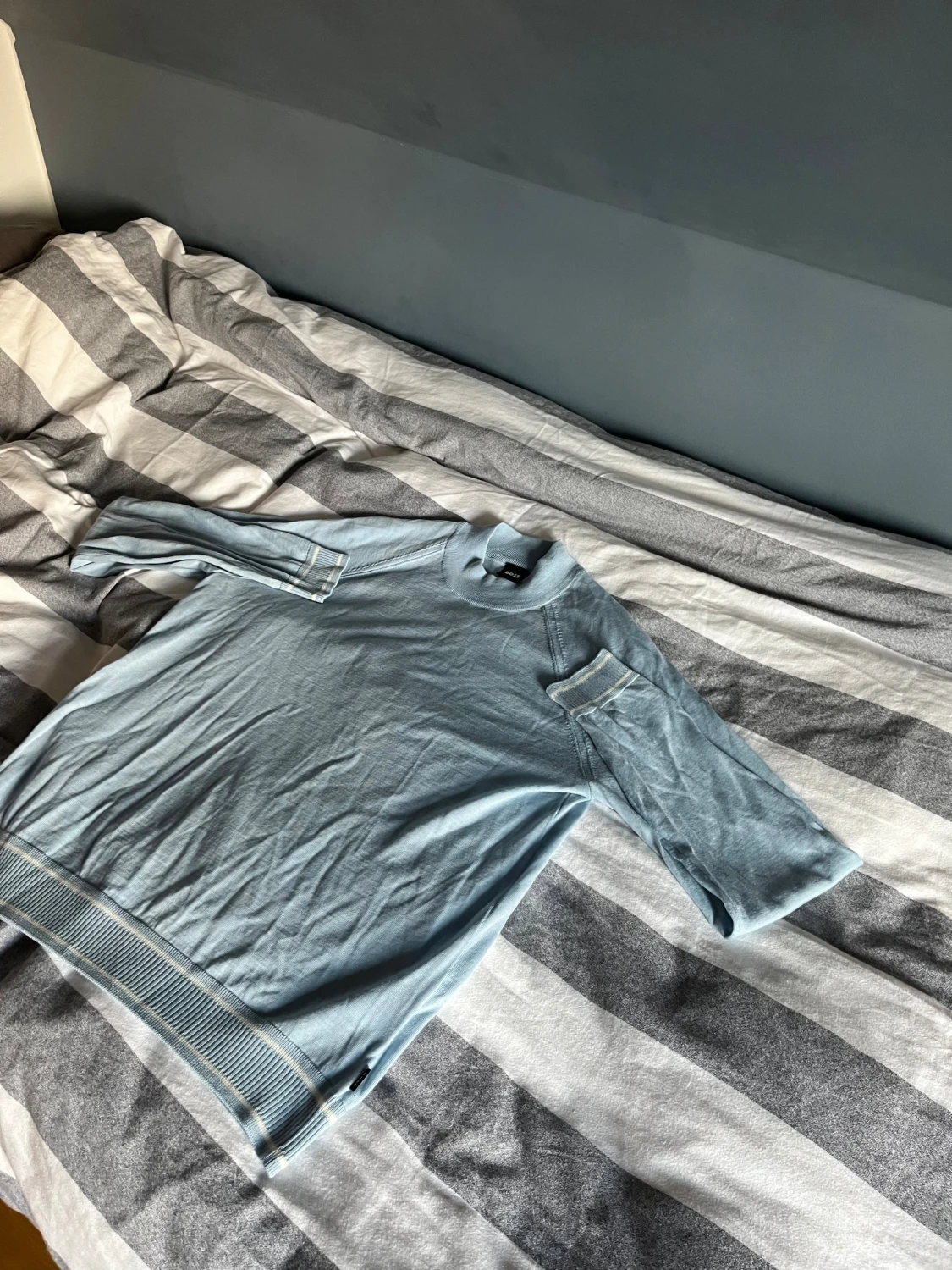 Ljusblå tröja från BOSS, storlek L - 2