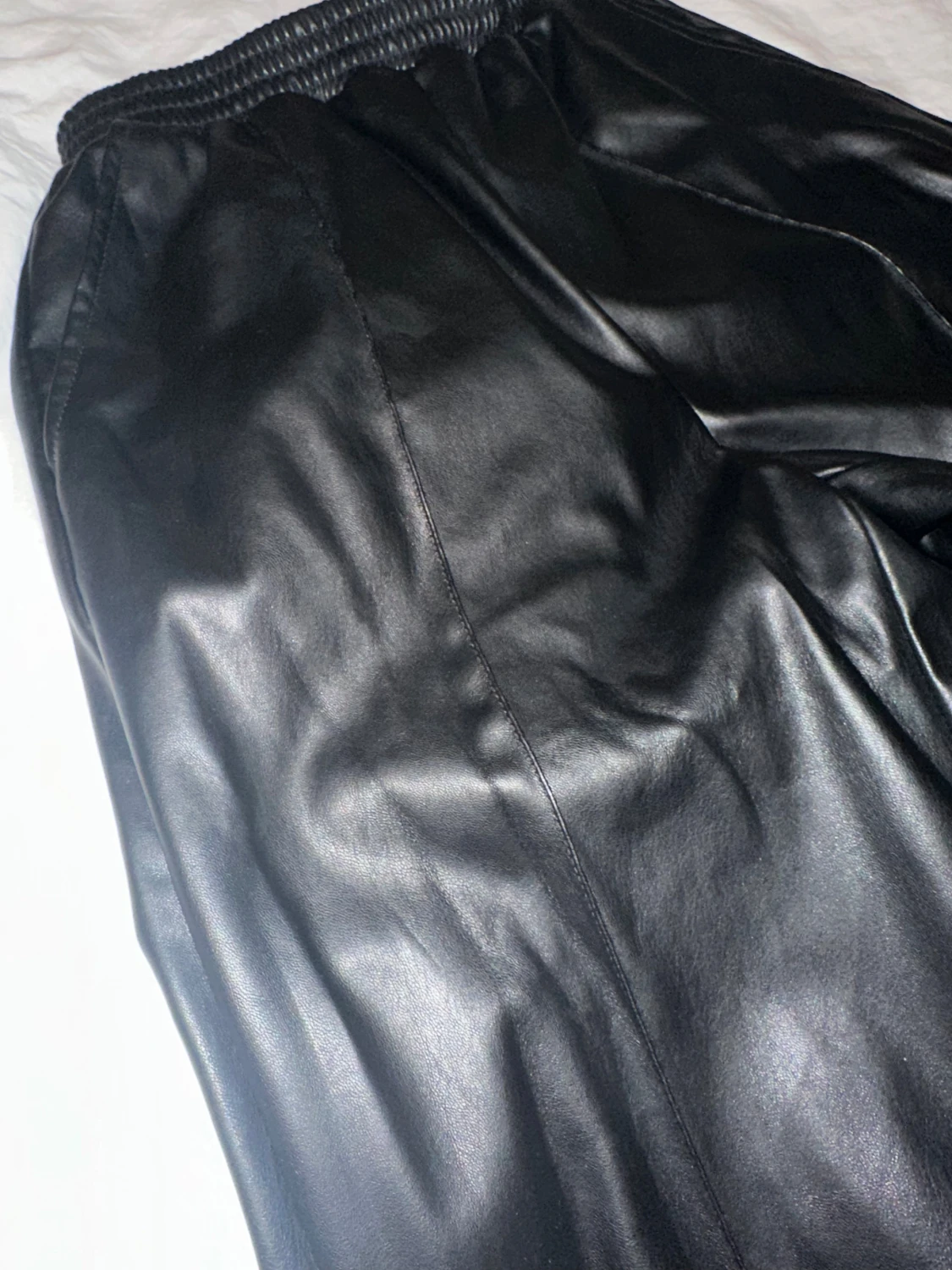 Svarta skinnbyxor från NA-KD - 1