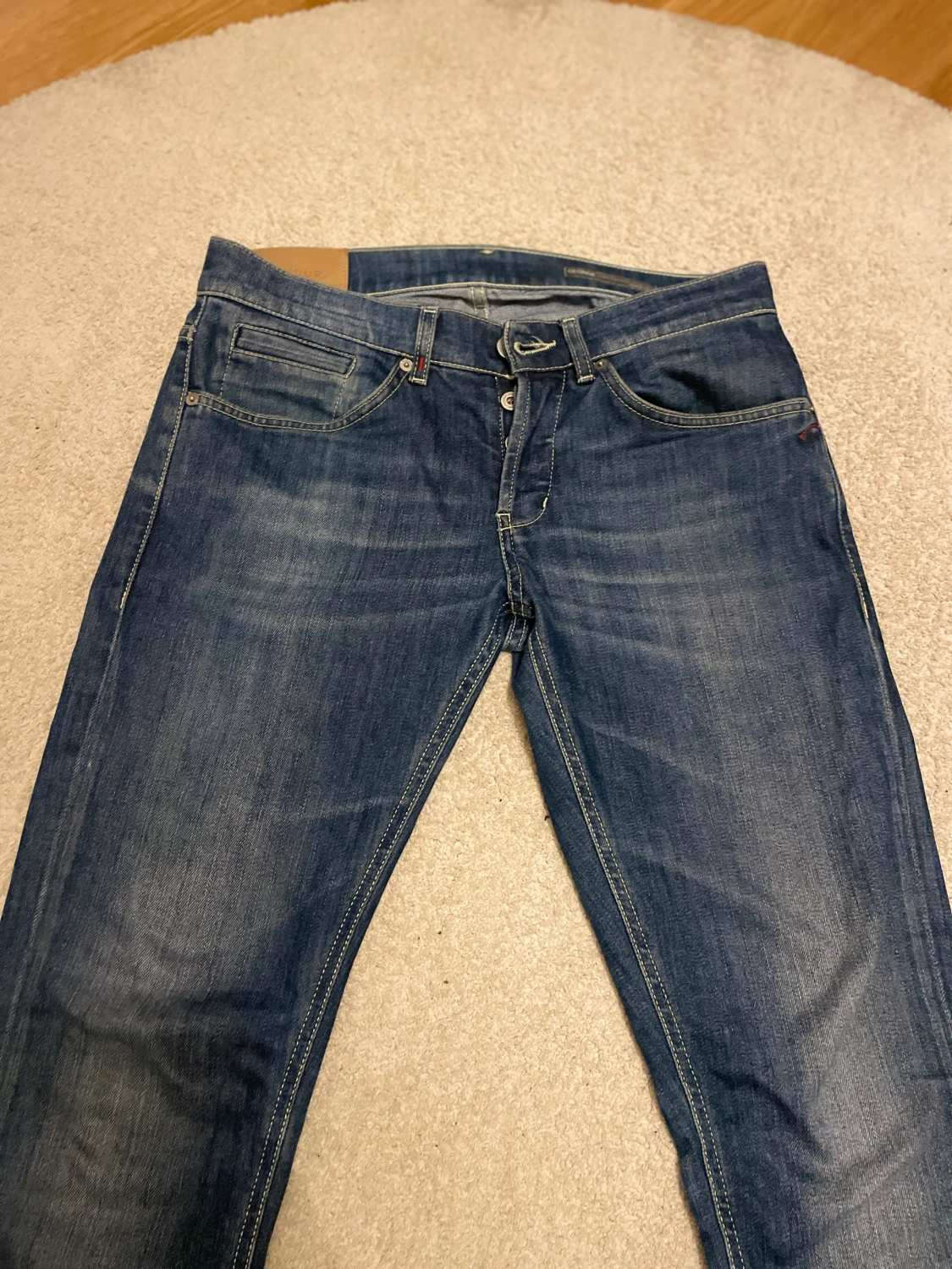 Dondup blå jeans, skinny fit, stl 31 - 1