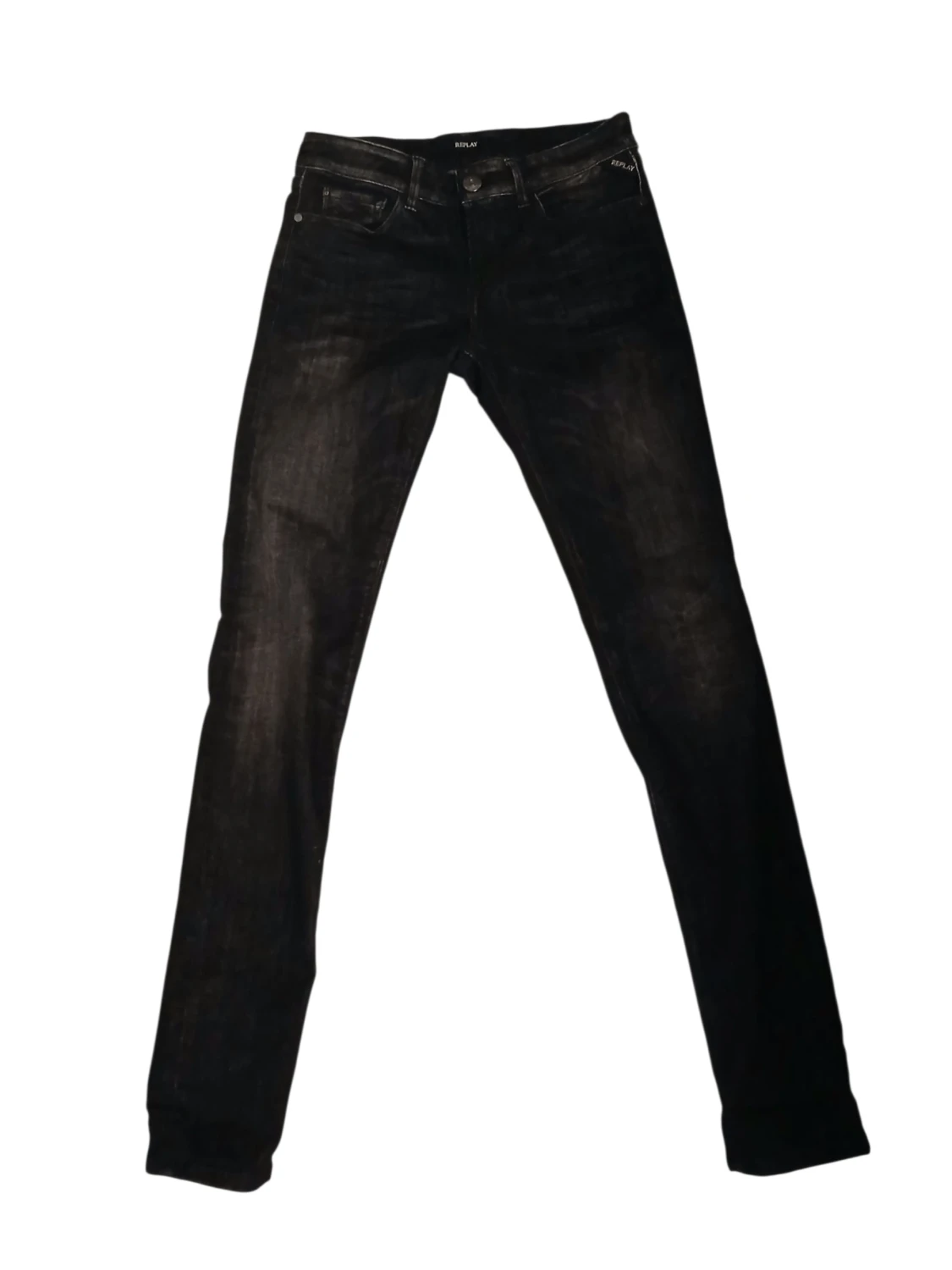 Svarta replay jeans - 1