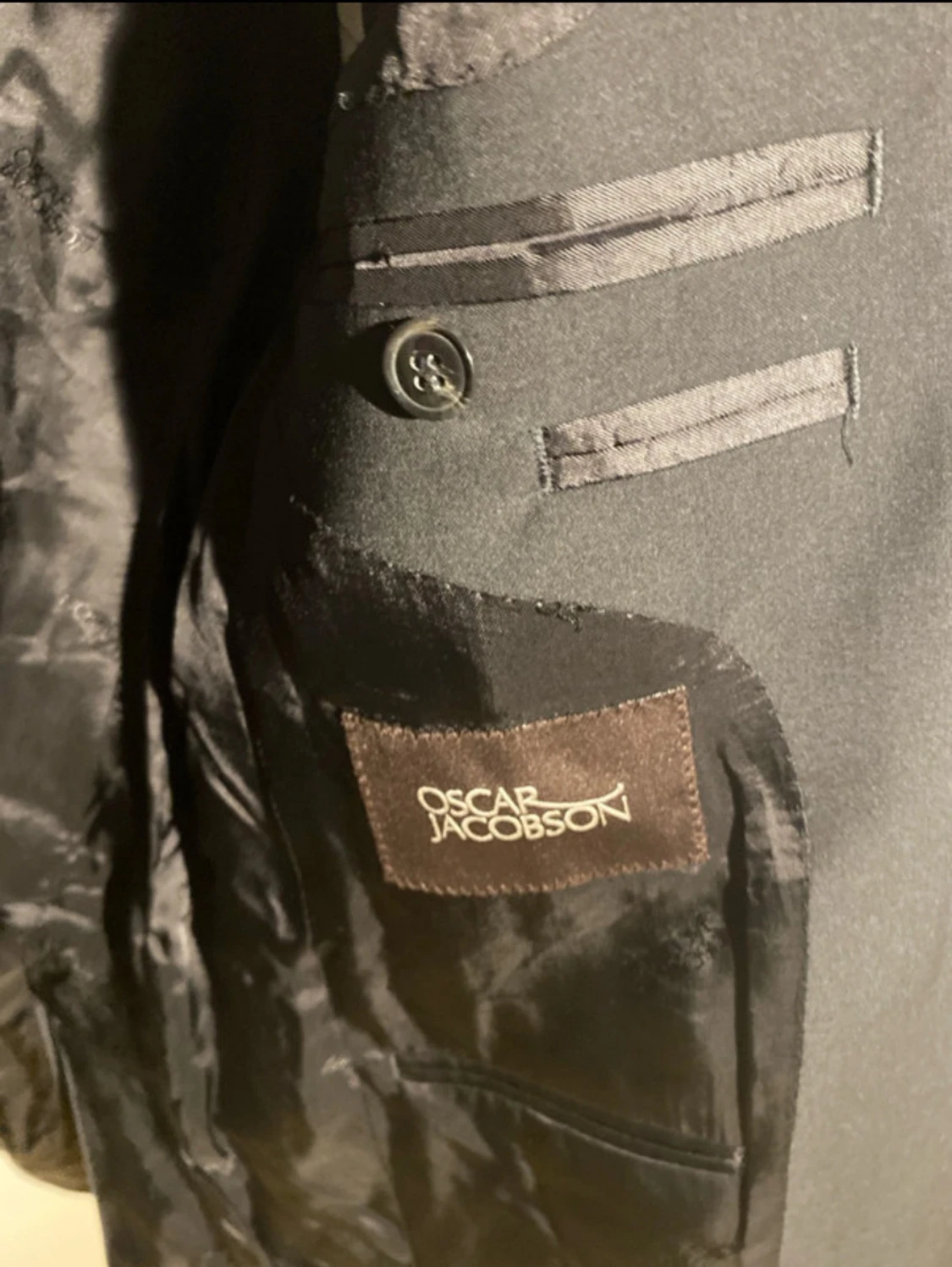 Svart kavaj från Oscar Jacobson S - 2