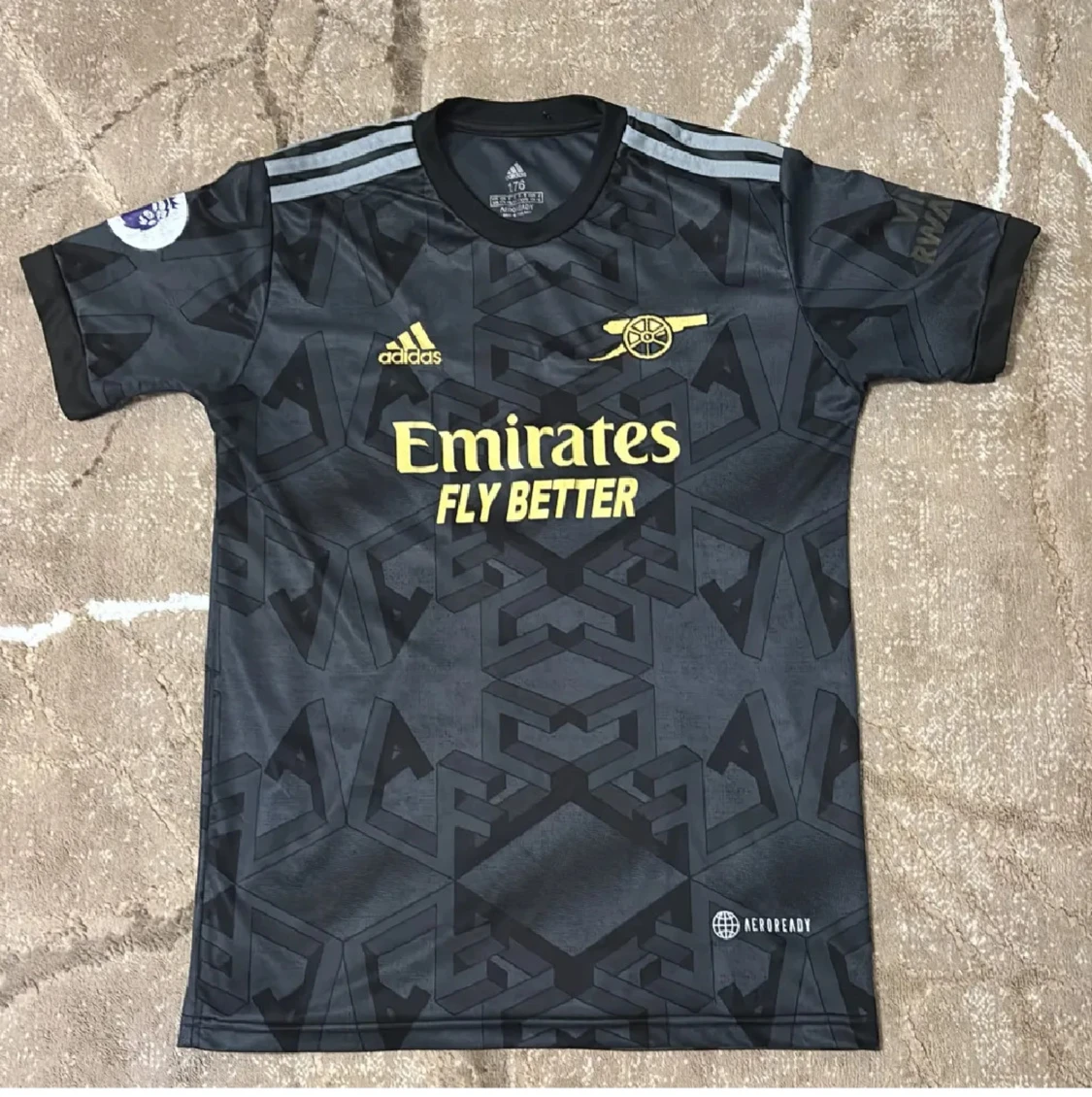 Arsenal svart matchtröja Adidas
