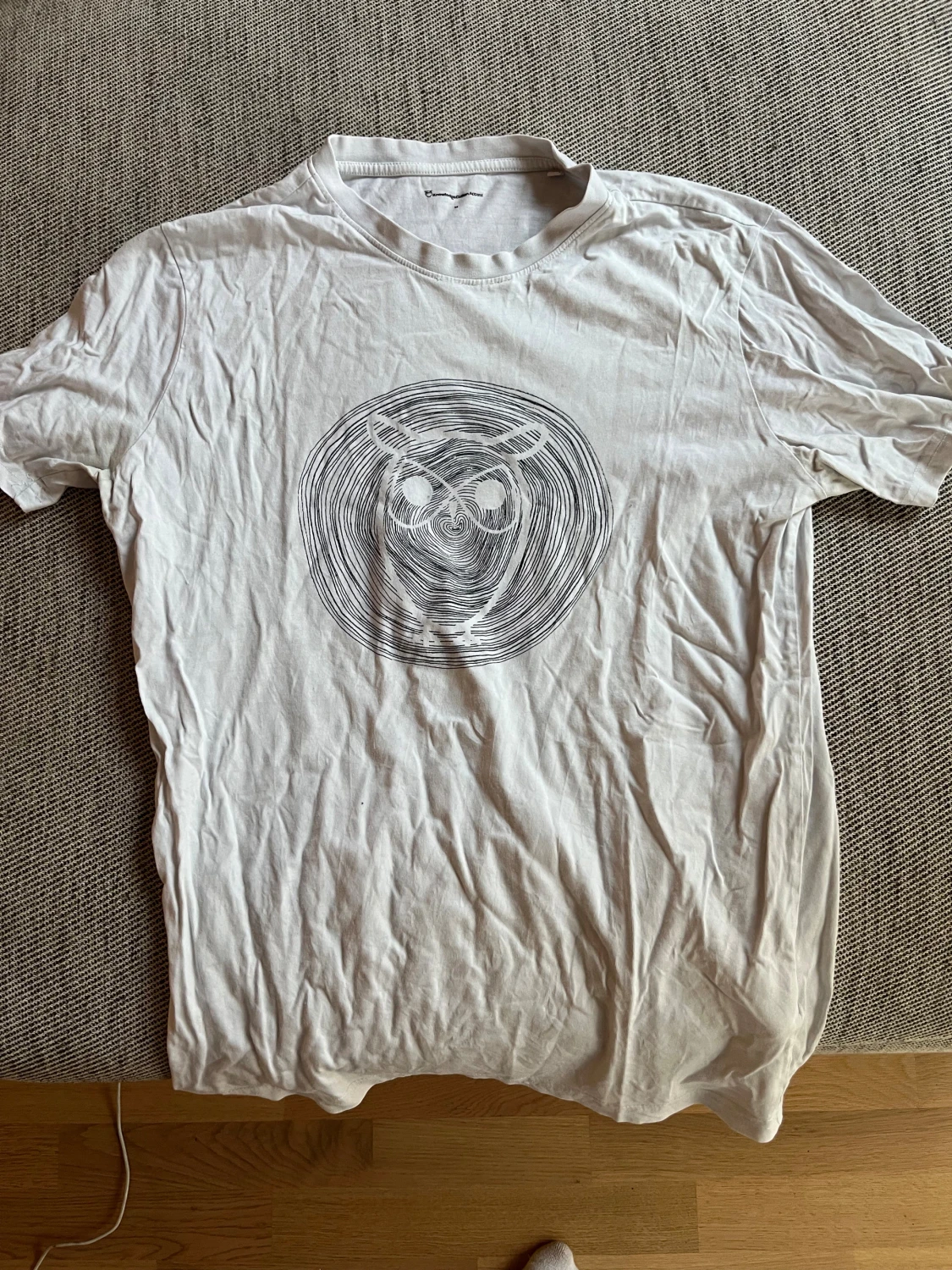 Vit t-shirt från Knowledge Cotton Apparel