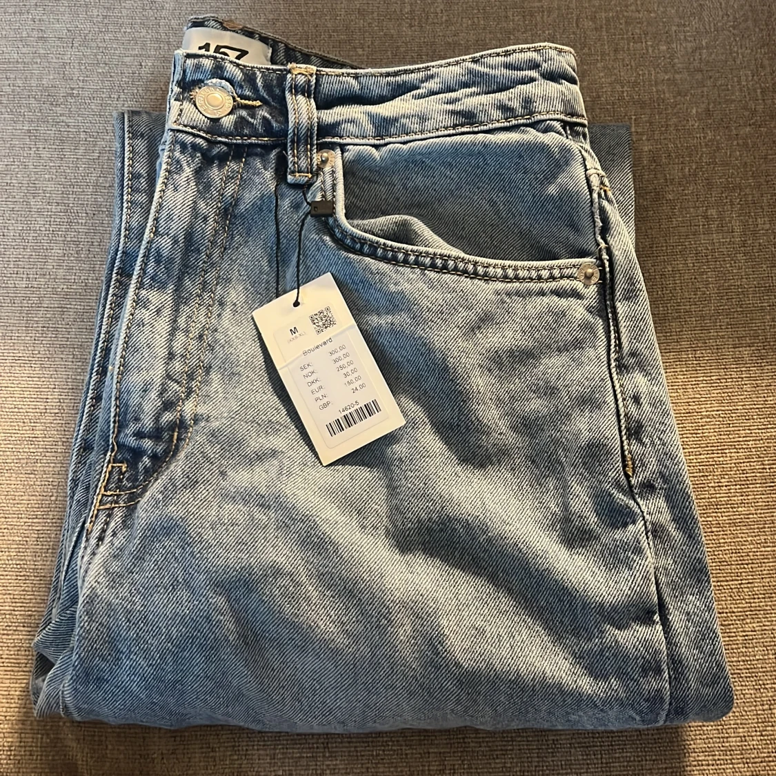 Boulevard ljusblå jeansbyxor M