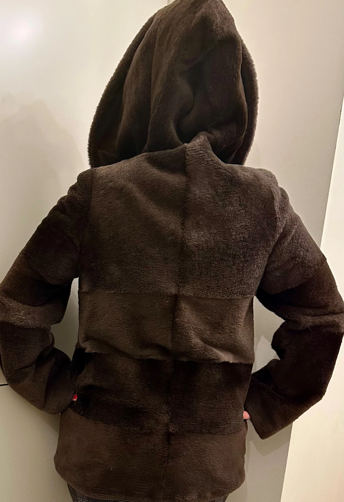 Äkta Bäverpäls / pälsjacka - M/S - 2