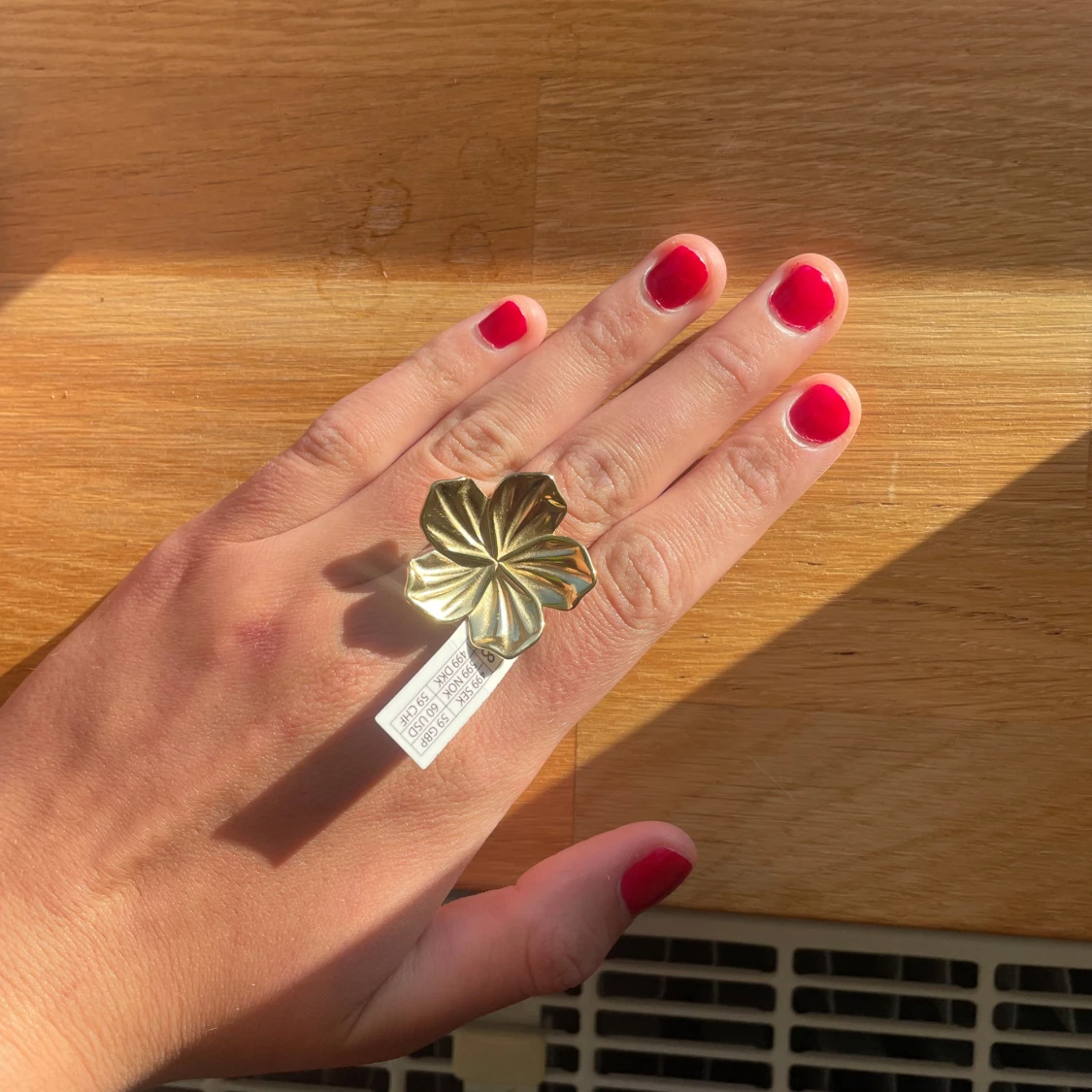 Guldring från Edblad - 2