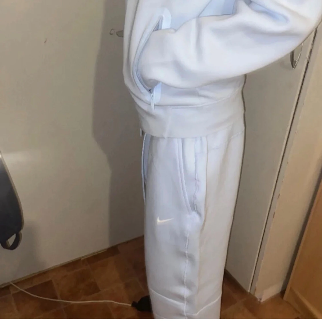 Nike NOCTA ljusblå mjukisbyxor