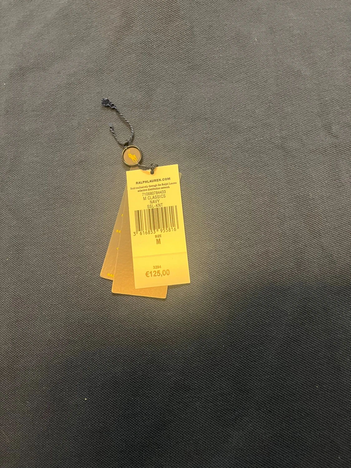 Marinblå pikétröja från Polo Ralph Lauren - 2