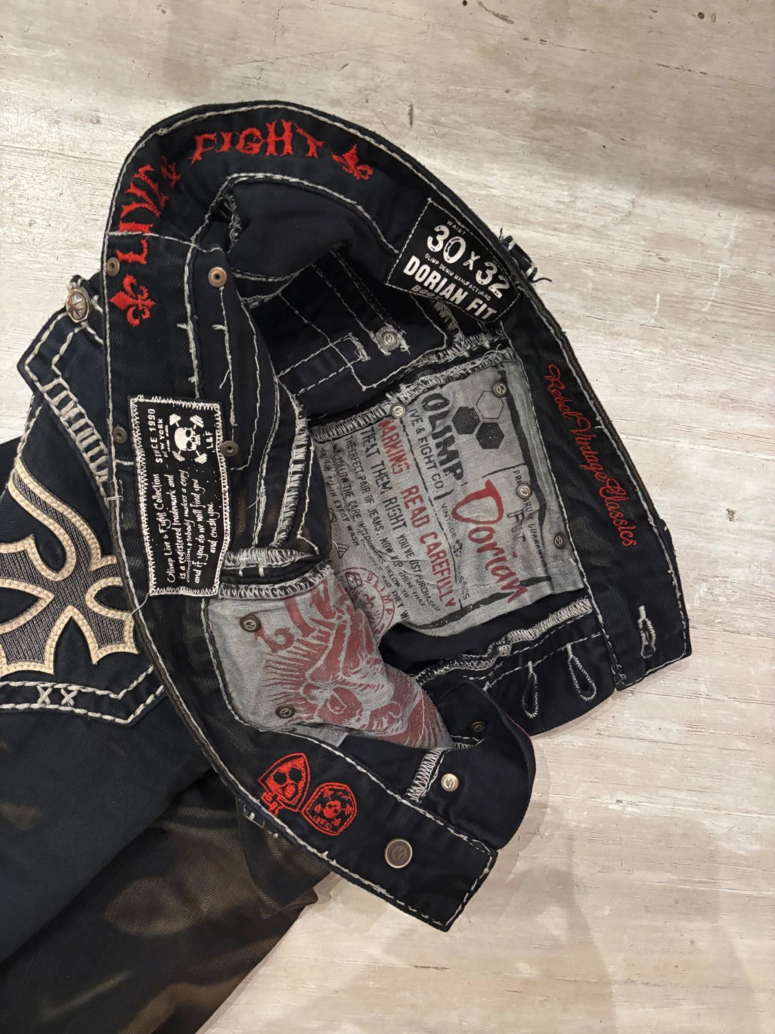 Olimp Dorian Fit Bootcut jeans 30/32 - 4