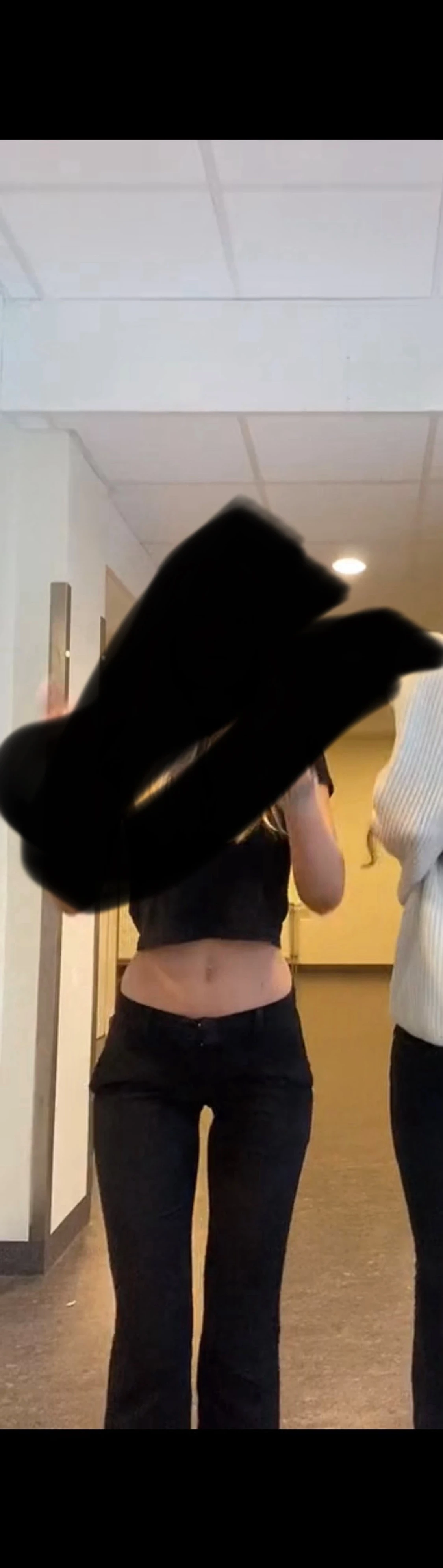 Lågmidjade kostymbyxor  - 3