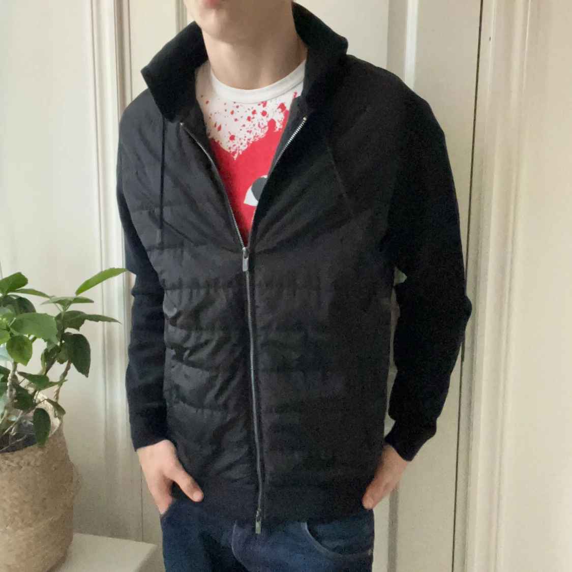 Massimo Dutti cardigan svart - 2