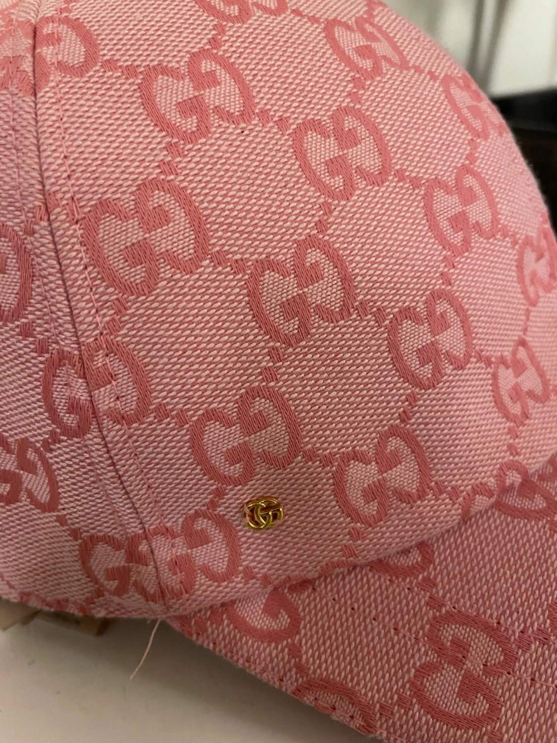 Rosa Gucci keps  - 1