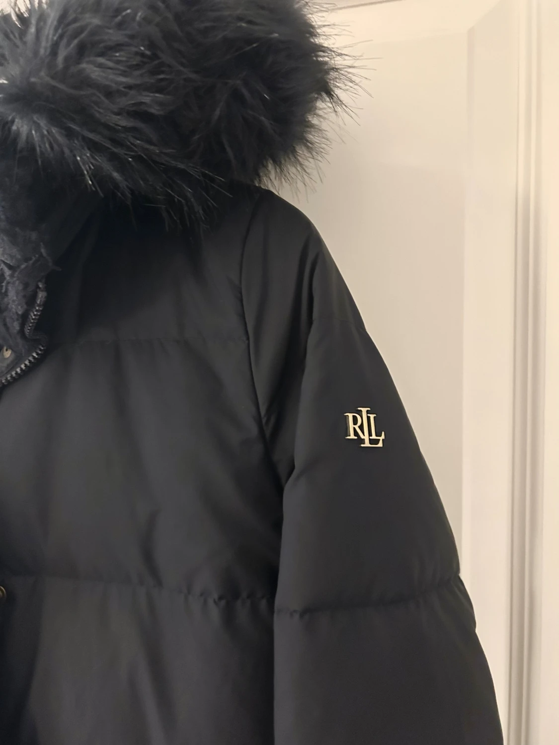  Lauren Ralph Lauren dun kappa / jacka Stl s - 4