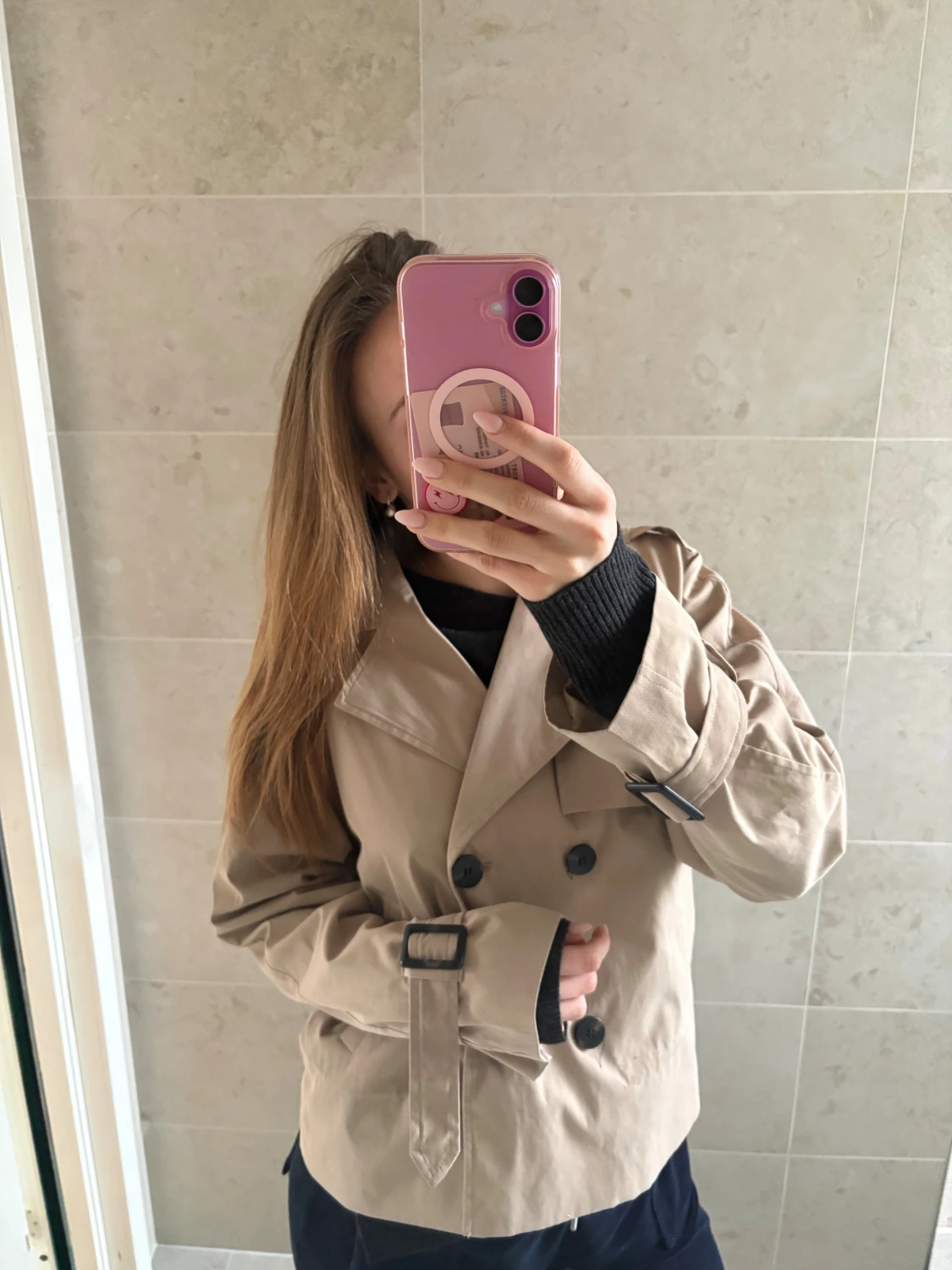 Beige trenchcoat  - 2