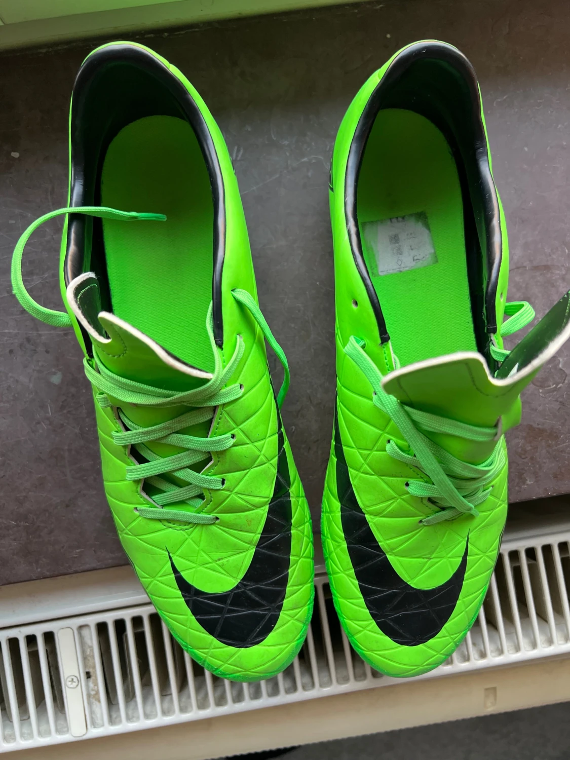 Nike HypervenomPhantom gröna fotbollsskor - 1