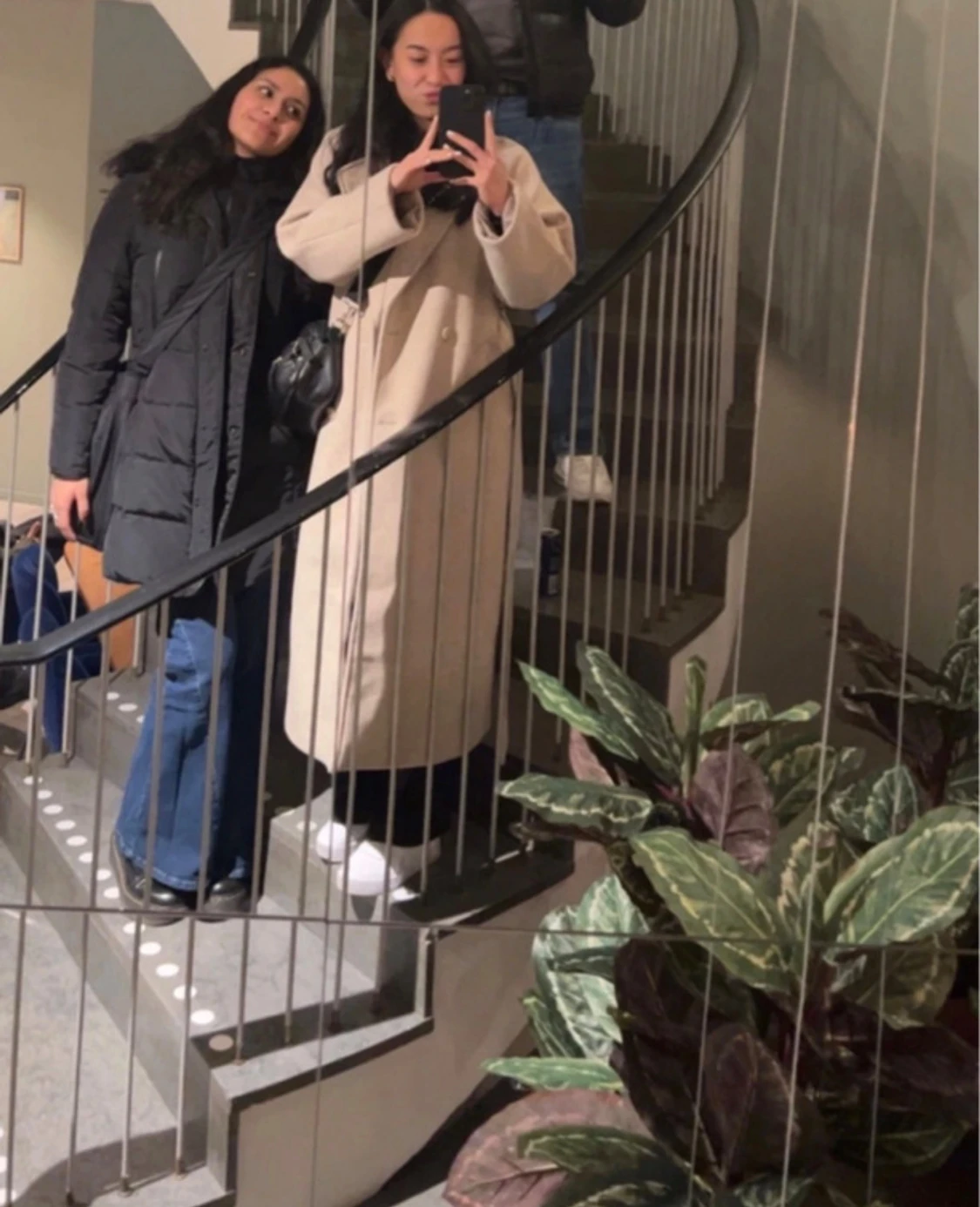 Beige kappa från NA-KD med bälte - 2