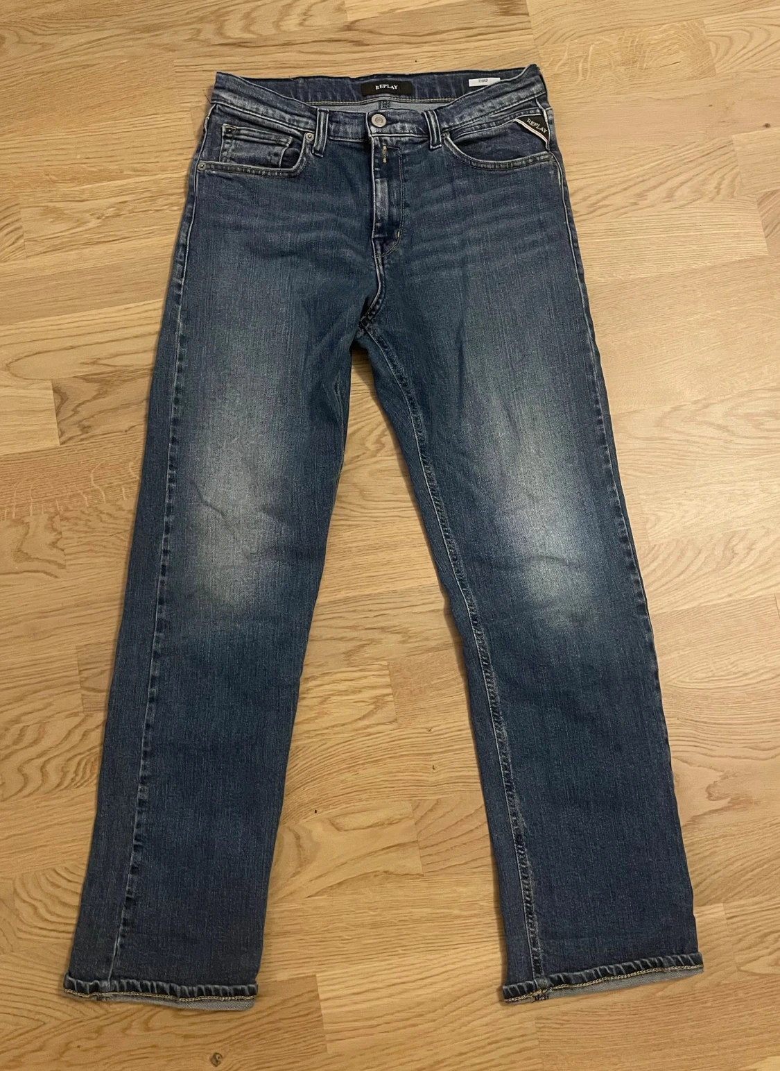 Blå Replay Thad jeans - 16A - 3