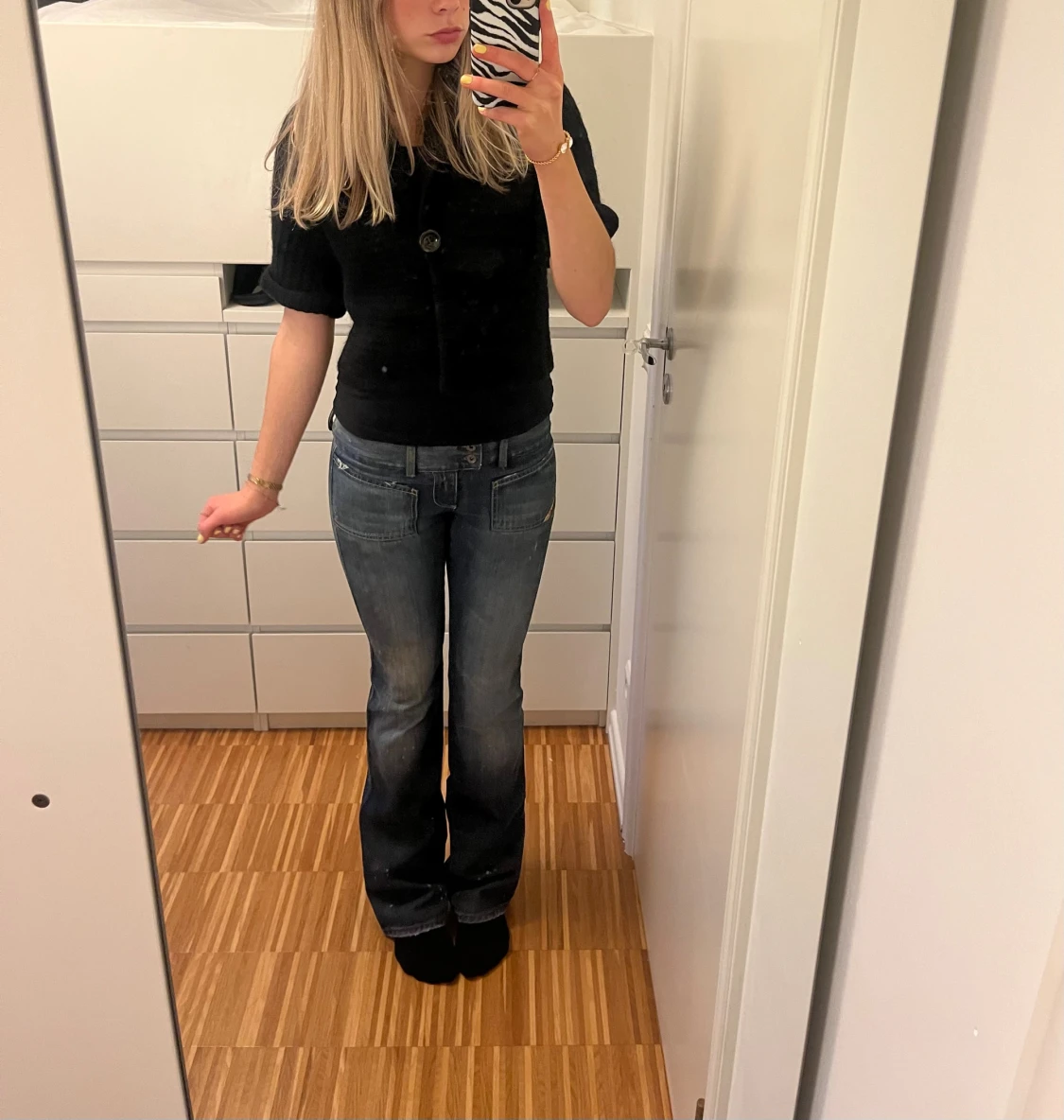 Lågmidjade vintage diesel jeans