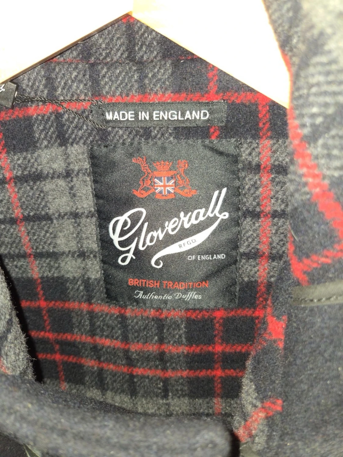 Svart duffel från Gloverall, stl 40 - 2