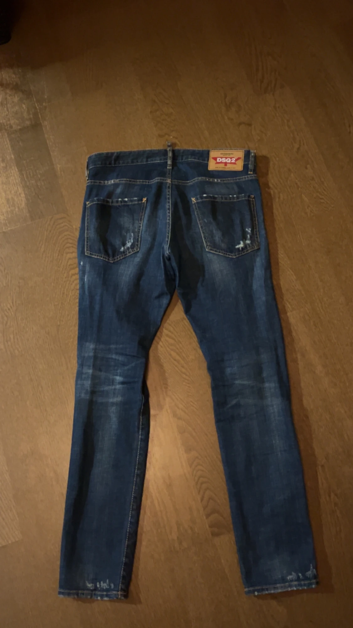 Riktigt feta DSQUARED2 denim blue jeans i bra skick.