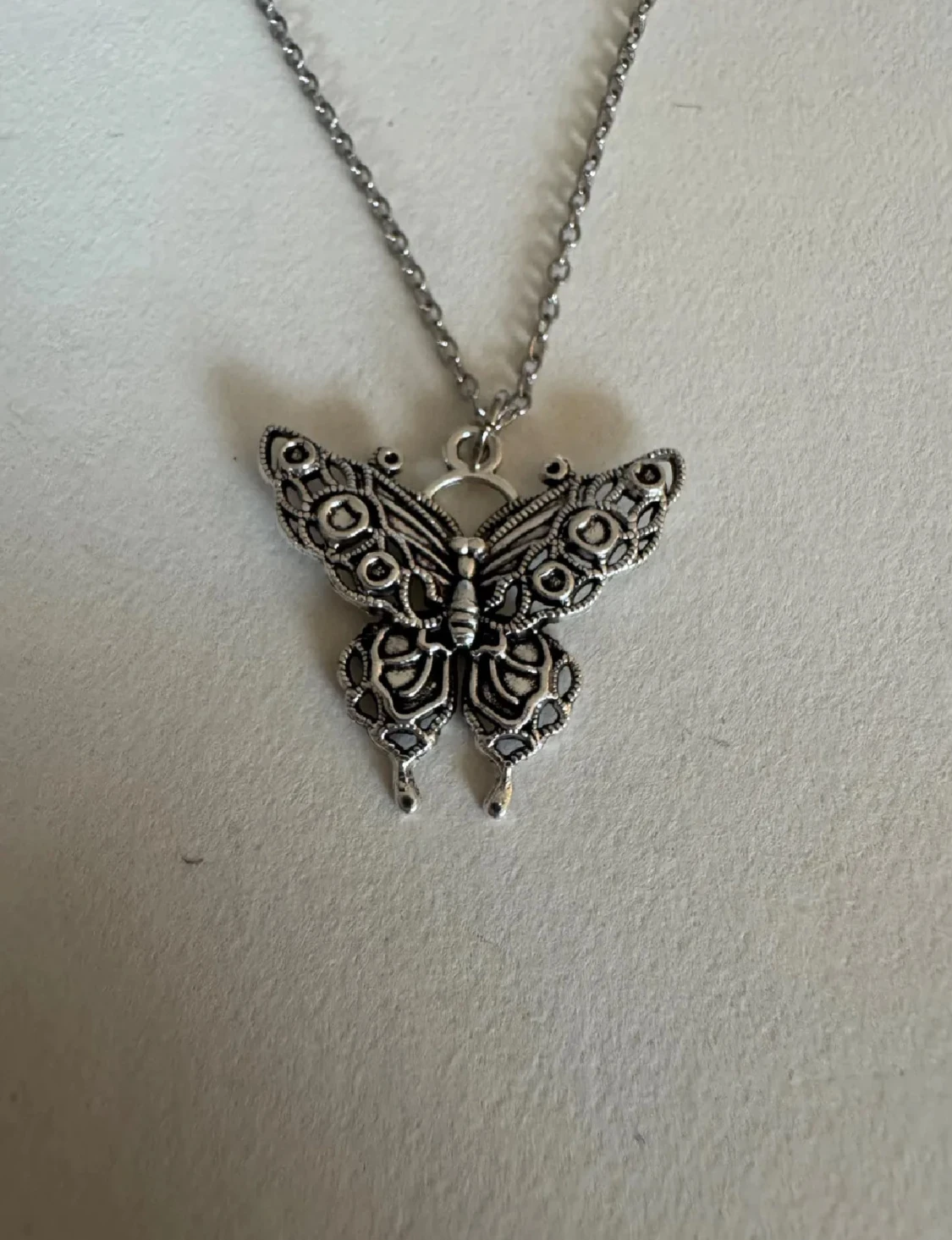 Silverhalsband fjäril