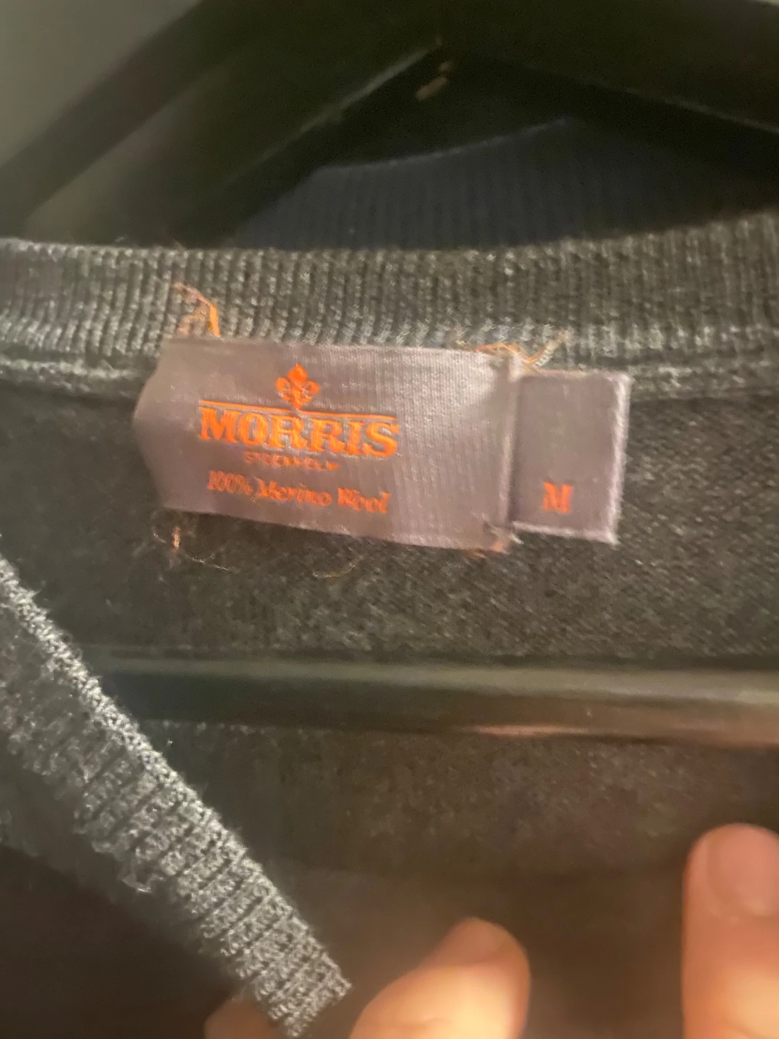 Stickad tröja från Morris - 2