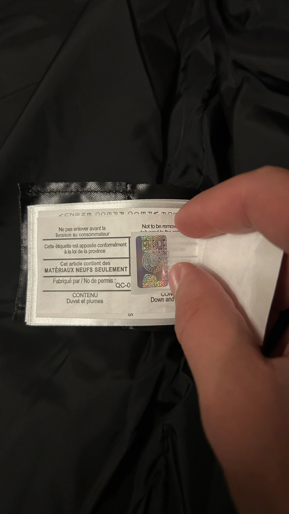 Canada goose black label - 2