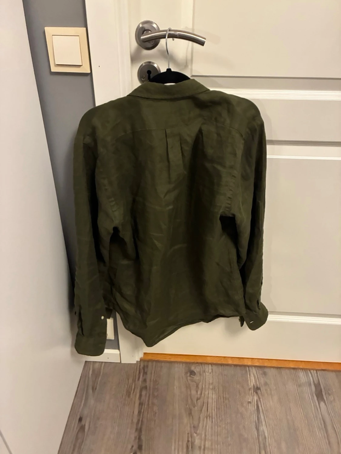 Olivgrön linneskjorta Polo Ralph Lauren - 1