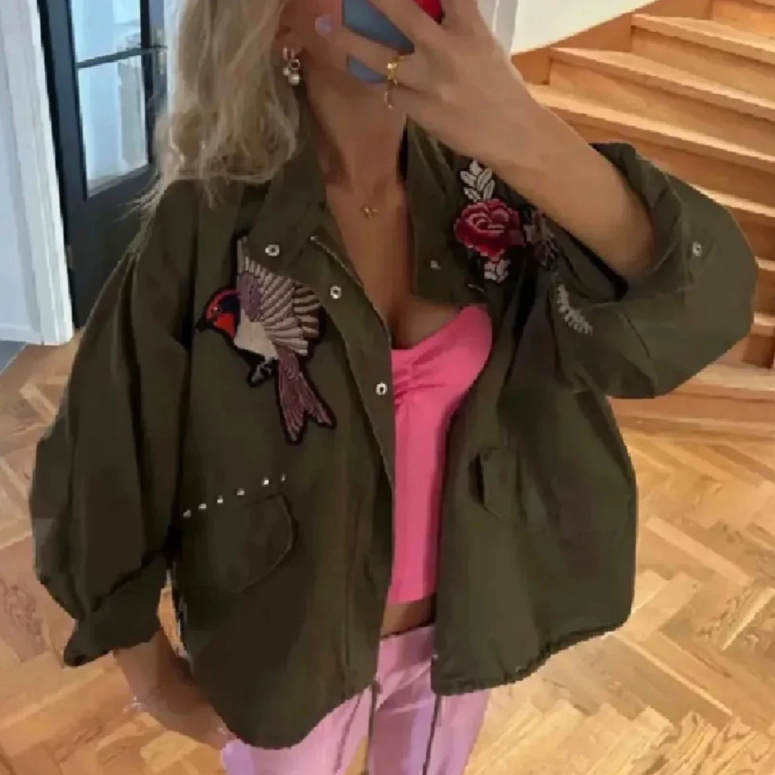 Grön eftertraktad jacka - 1