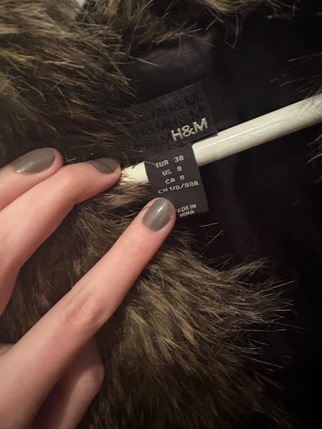 Fuskpäls väst S/M - 3