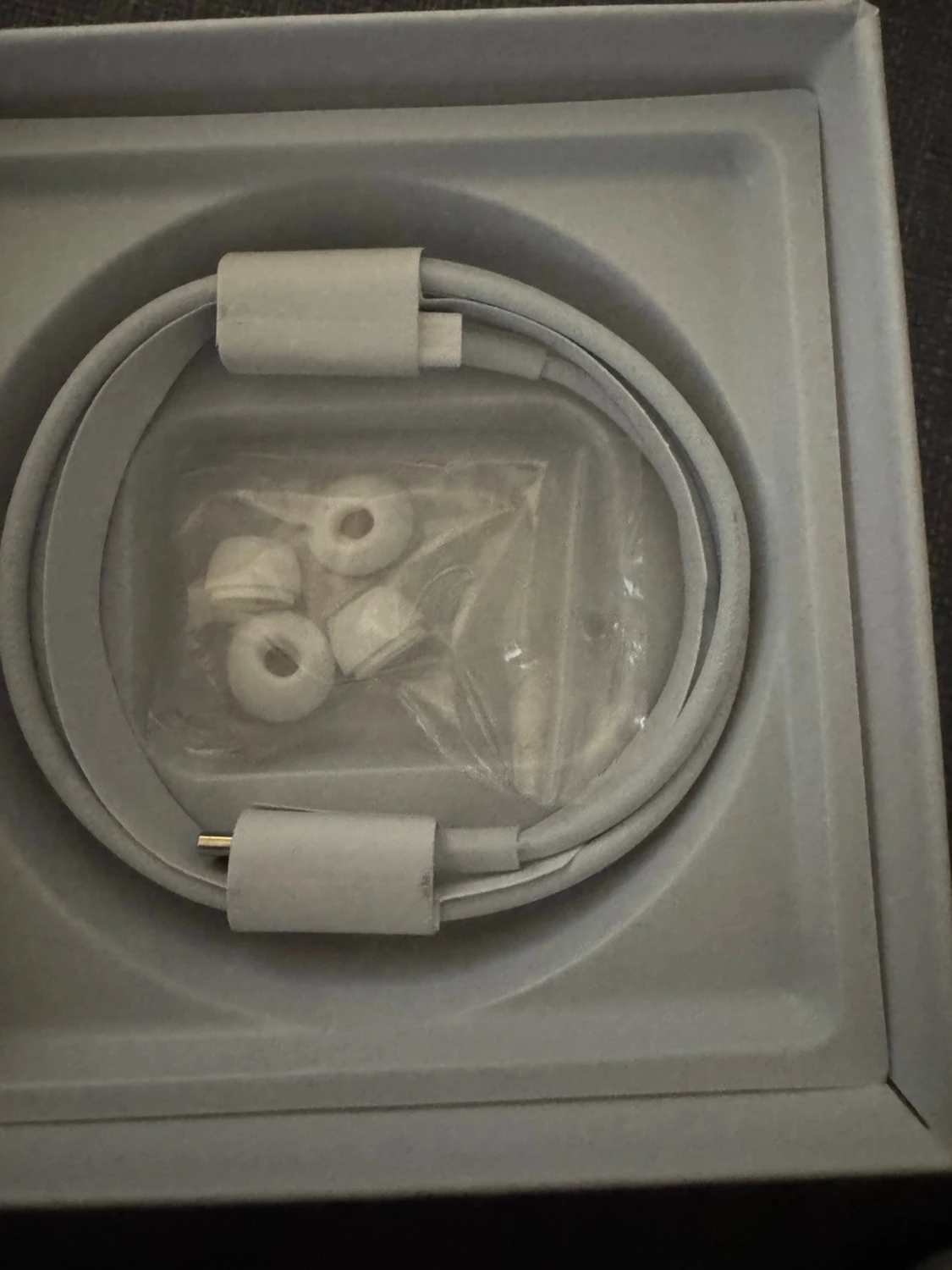 Vita trådlösa in-ear hörlurar - 4