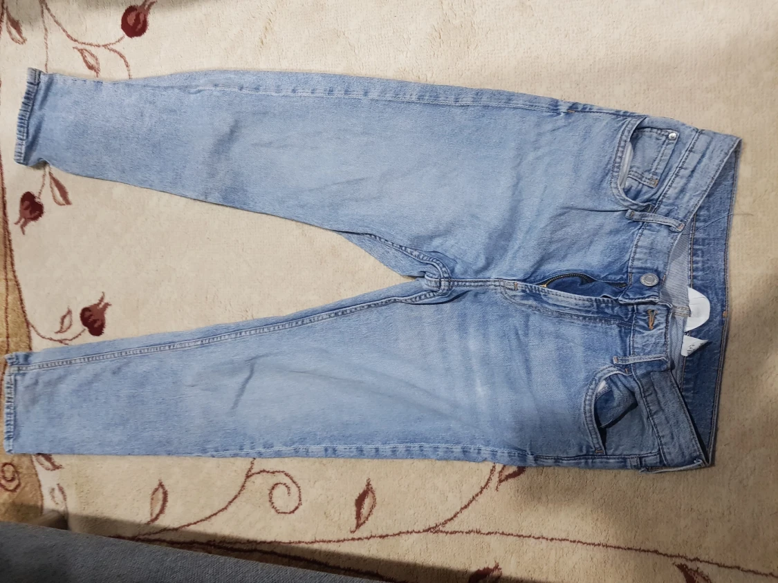 Slim fit ljusblå jeans från H&M - 3