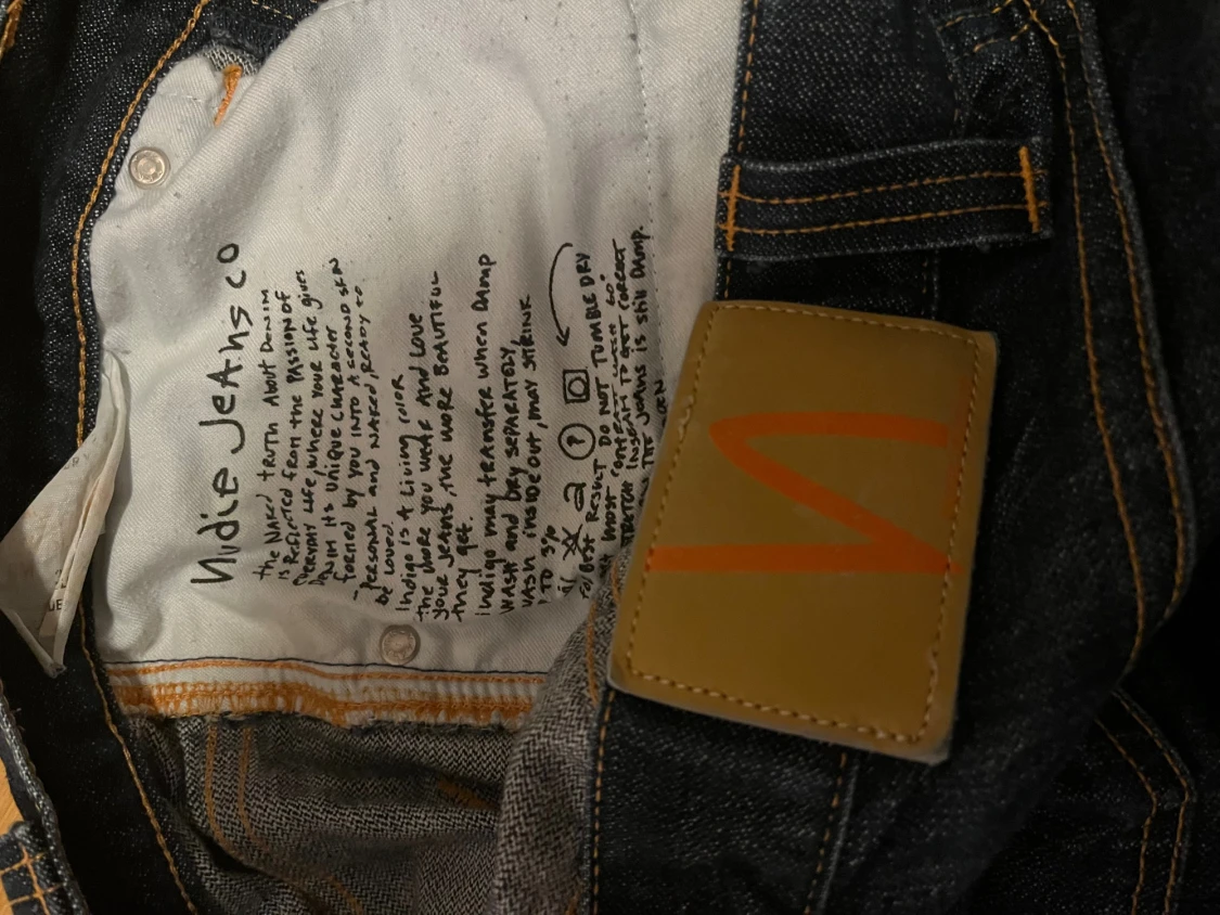 Mörkblå Nudie Jeans  - 5