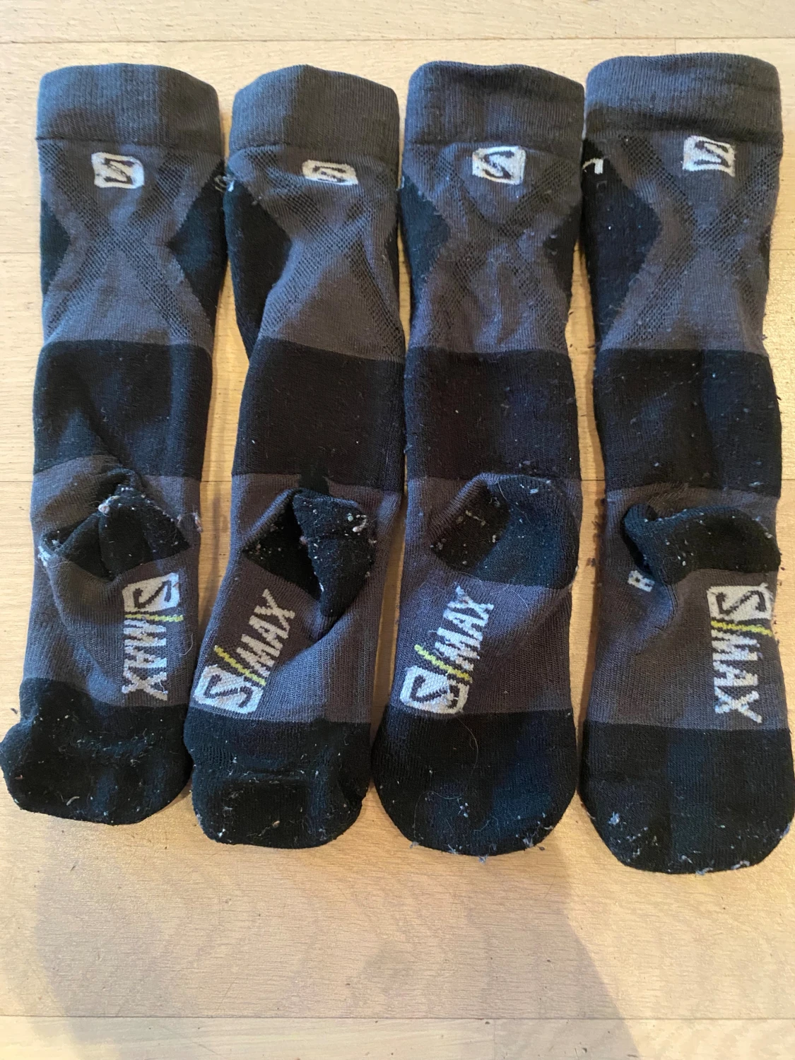 Svarta Salomon S/MAX sportstrumpor - 2