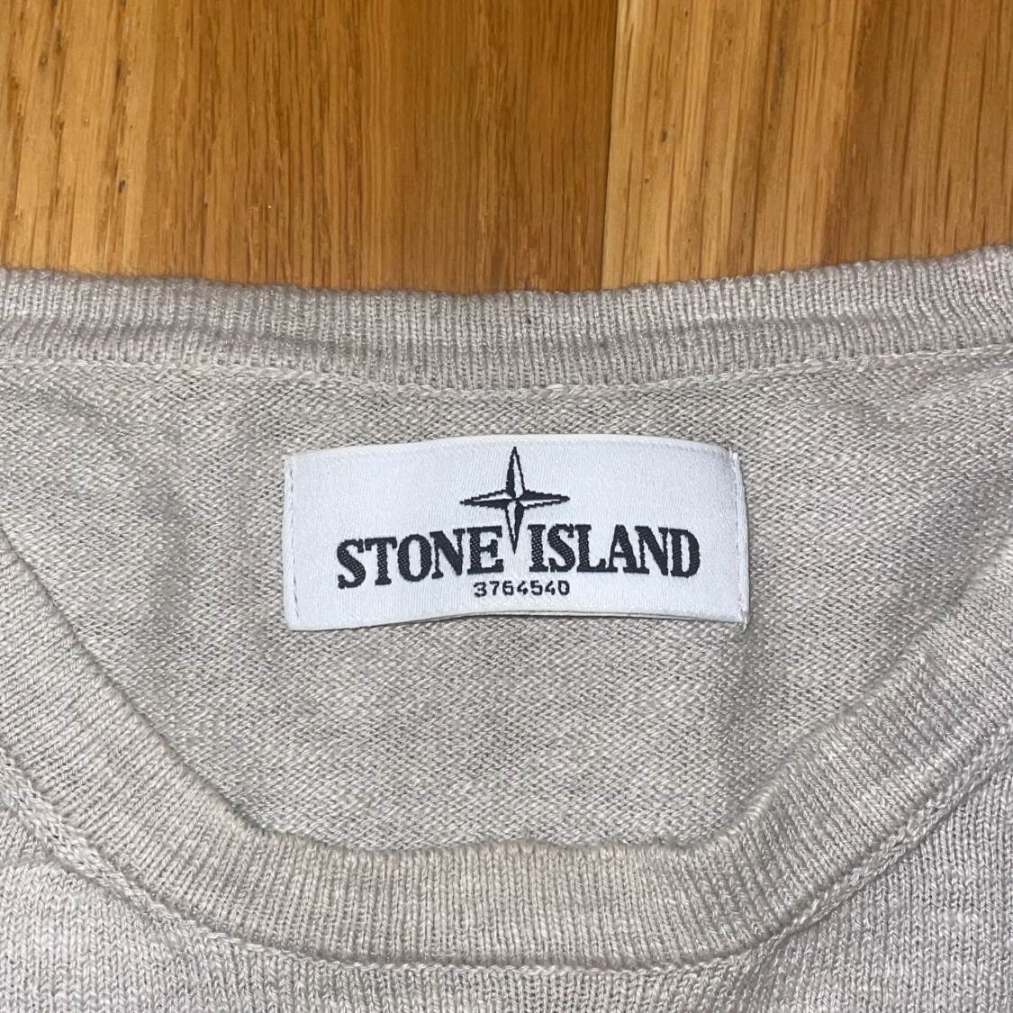 Beige långärmad tröja Stone Island - 1