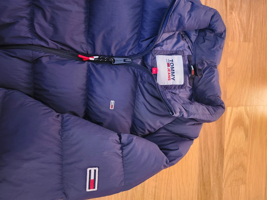 Mörkblå pufferjacka Tommy Jeans - 3