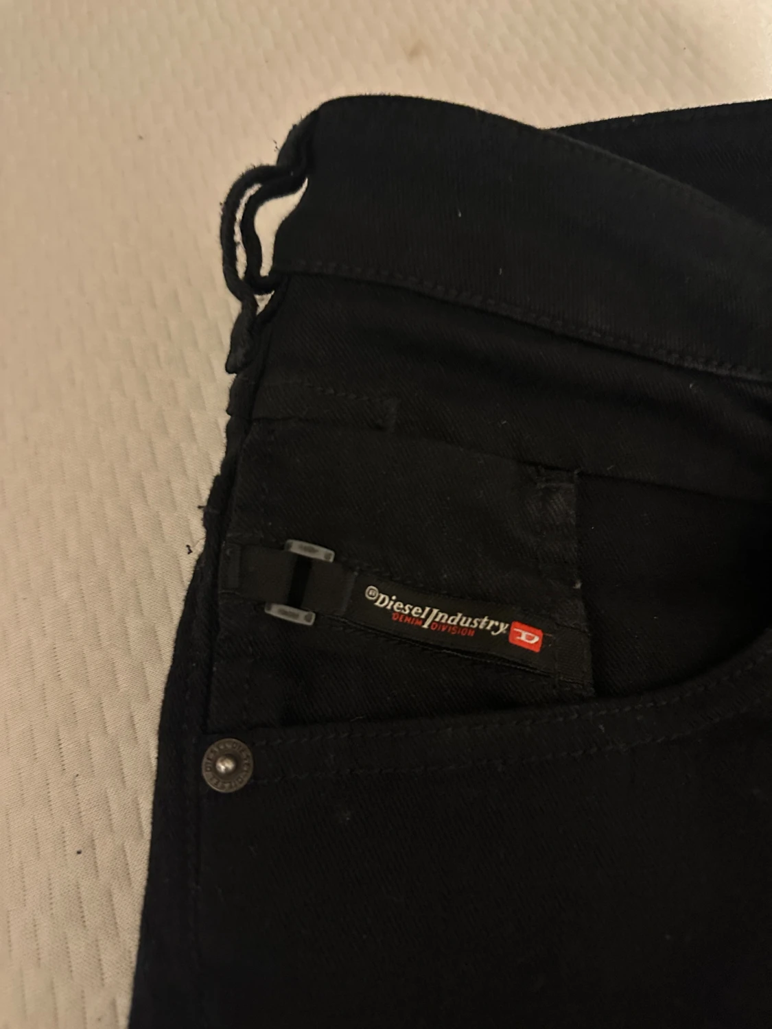 Svarta Diesel D-Bazer tapered jeans - 1