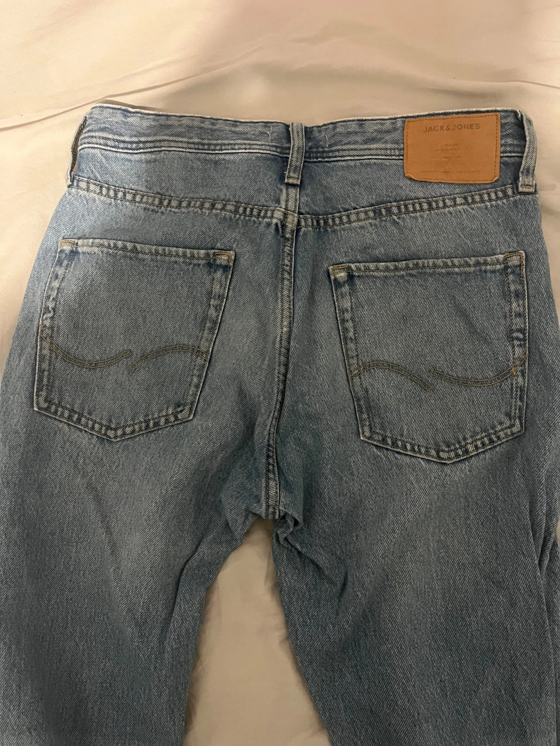 Jack & Jones Relaxed Chris ljusblå jeans - 1