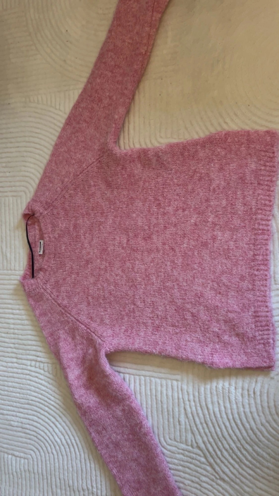 Rosa stickad tröja från Noisy May - 3