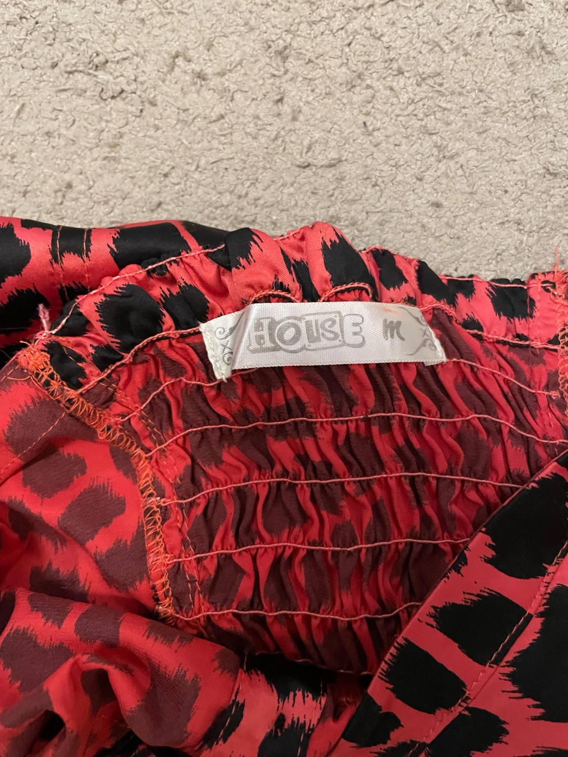 Rosa leopard topp - 2