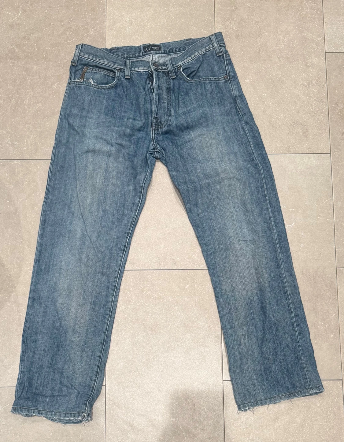 Blå jeans från Armani Jeans