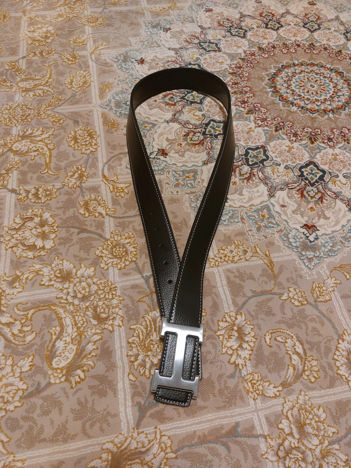 H Bälte Svart 110cm - 4