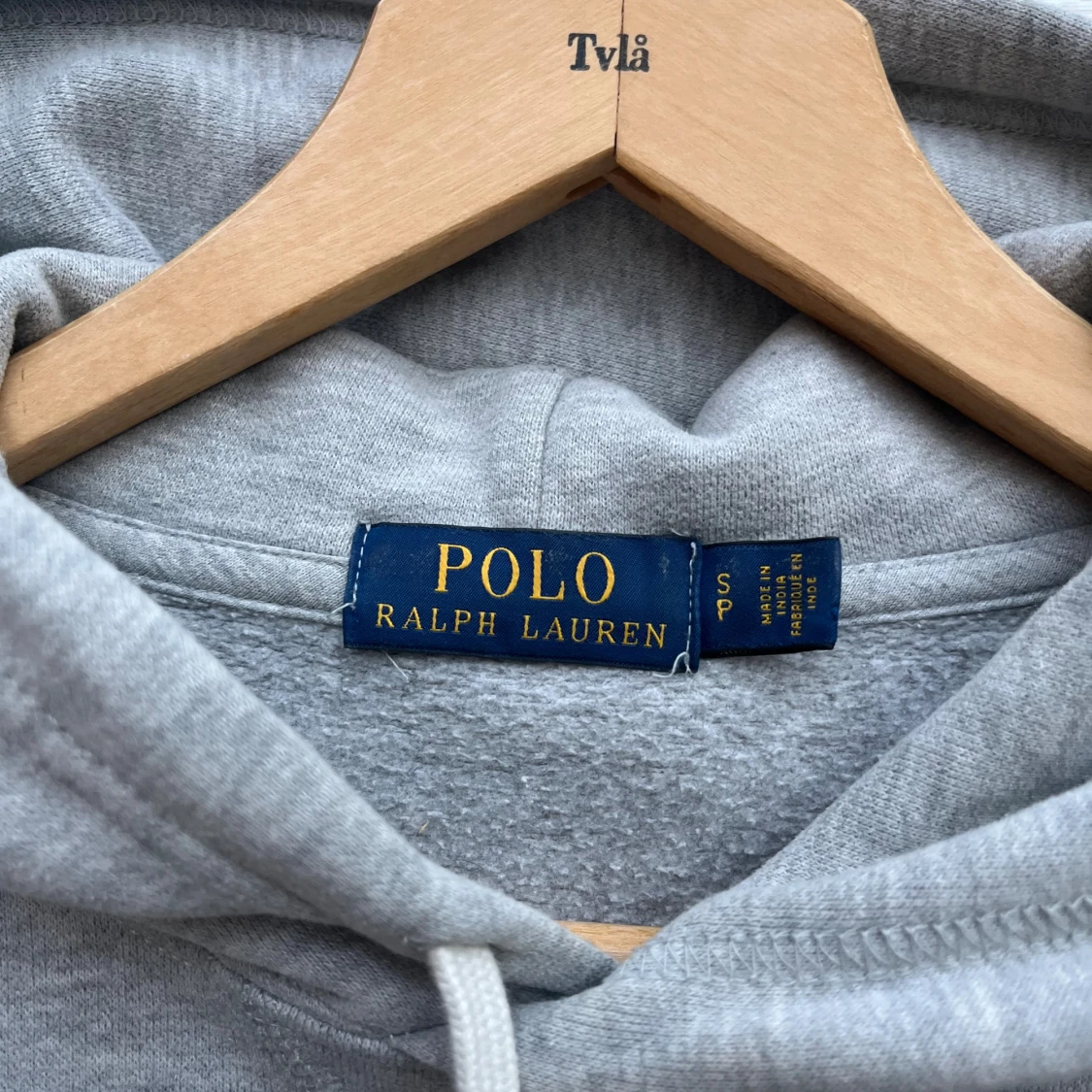 Grå Ralph Lauren Hoodie  - 3