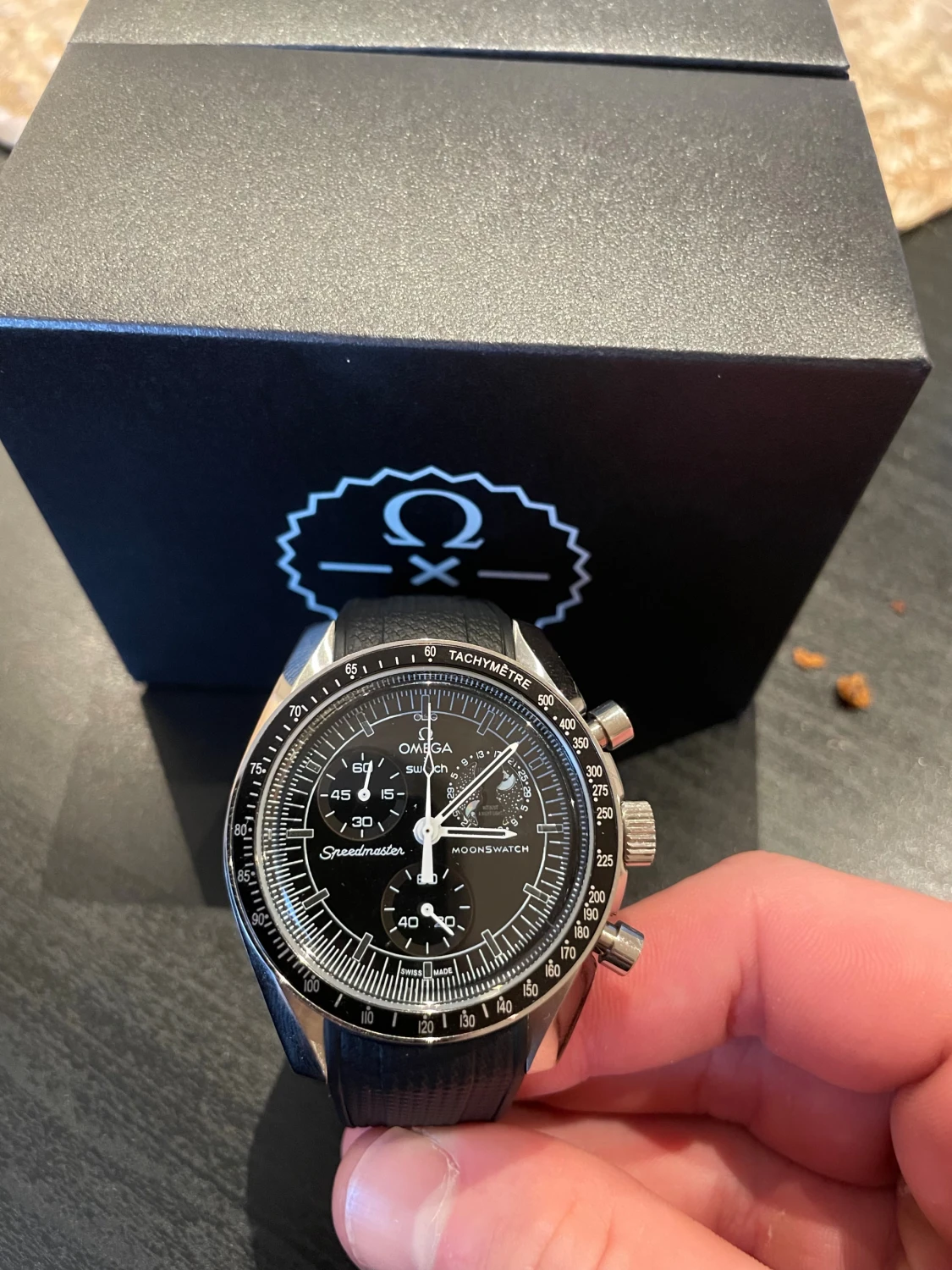 Omega x Swatch Moonswatch Mod - 1