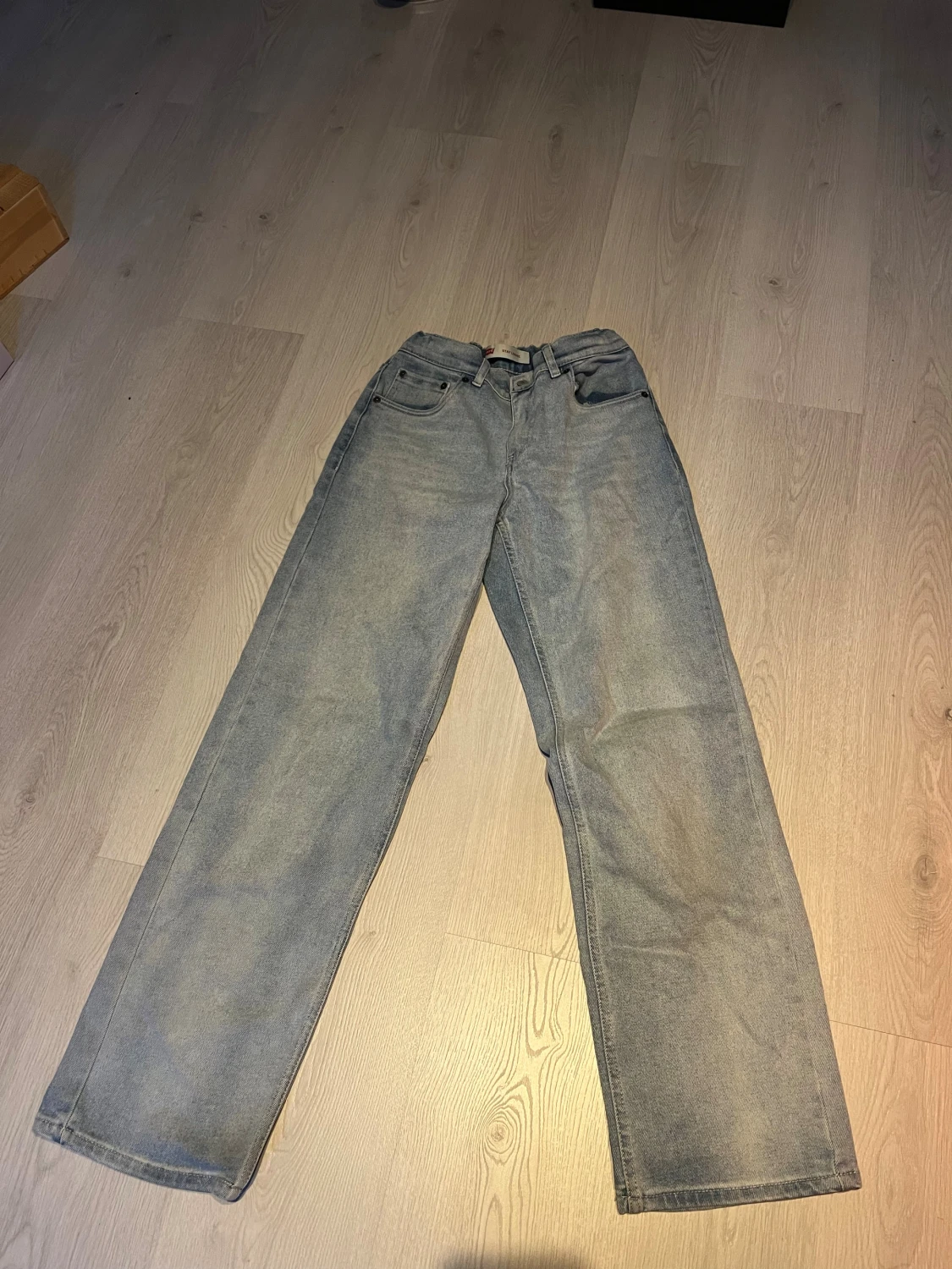 Levi's 501 ljusblå jeans straight fit - 1