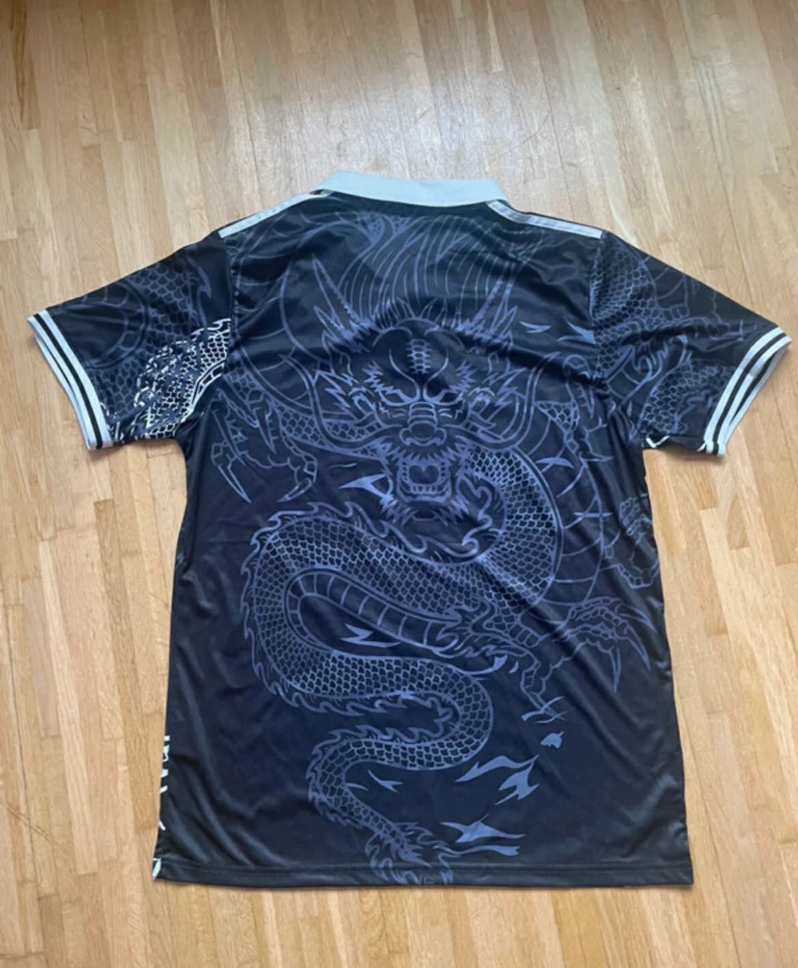 Svart Real Madrid fotbollströja Adidas - 1